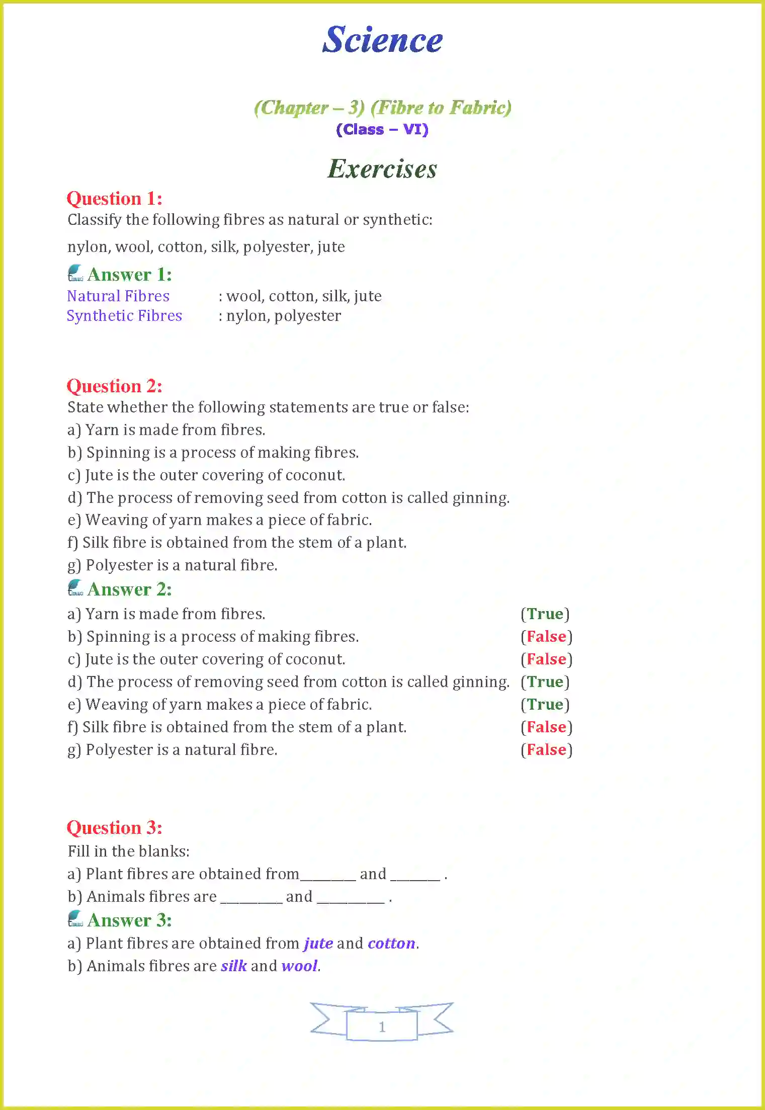 NCERT-Solution-Class-6-Science-Chapter-3-Fibre-to-Fabric-3807-page-1