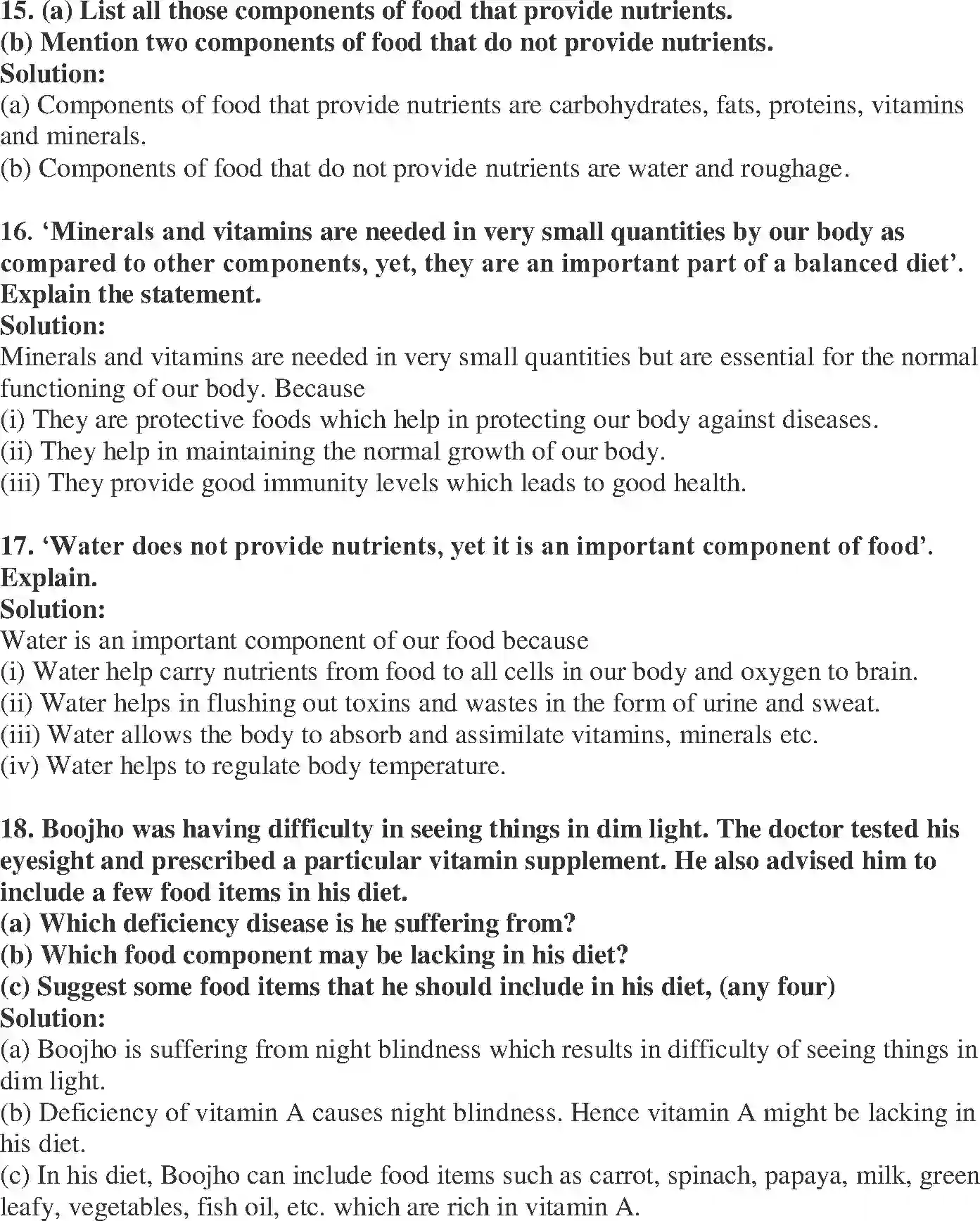 NCERT-Solution-Class-6-Science-Exemplar-Components-of-Food-3940-page-6