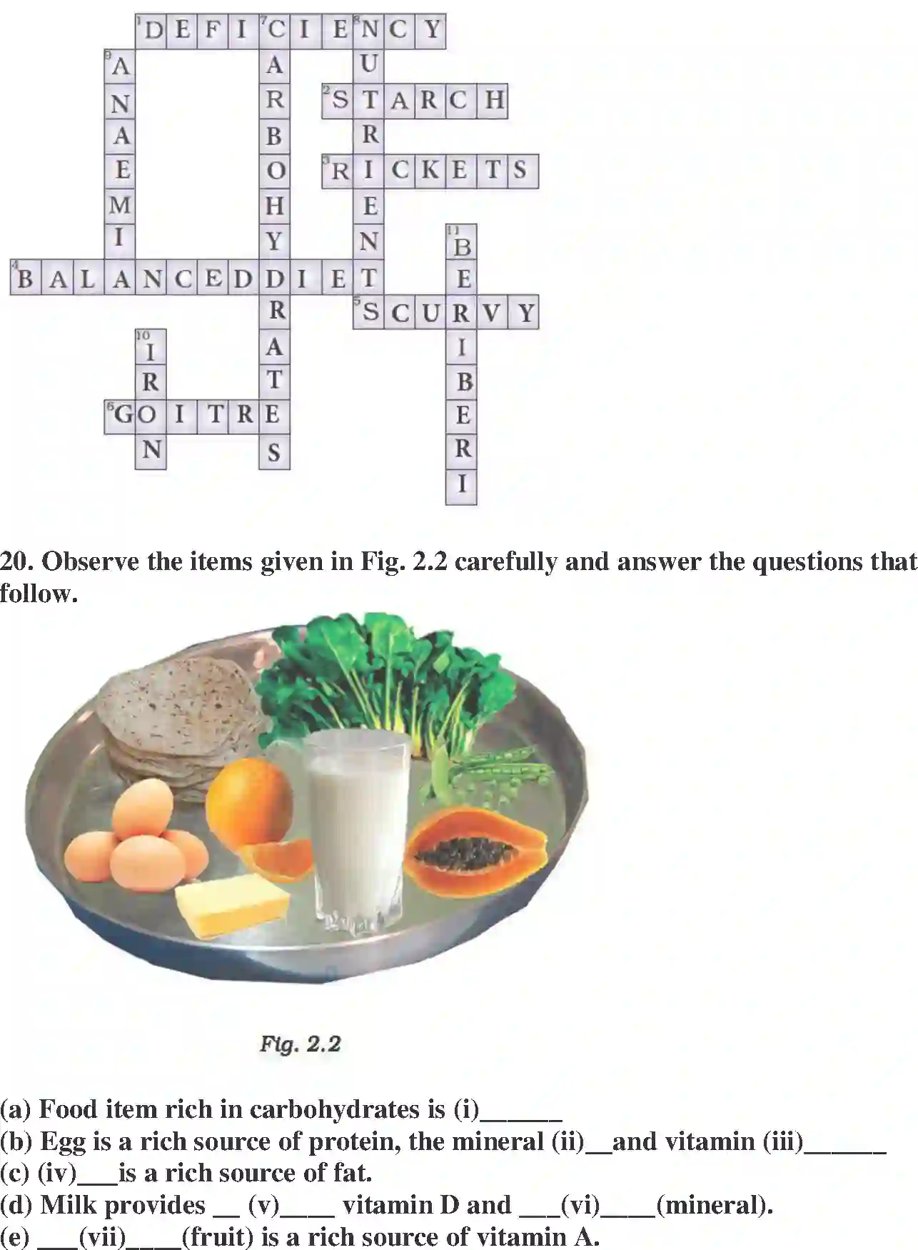 NCERT-Solution-Class-6-Science-Exemplar-Components-of-Food-3940-page-8