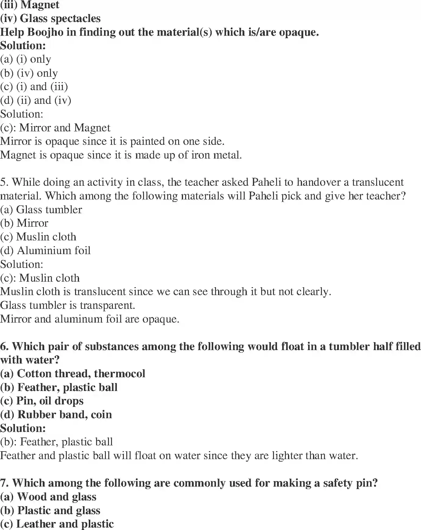 NCERT-Solution-Class-6-Science-Exemplar-Sorting-Materials-and-Groups-3942-page-2