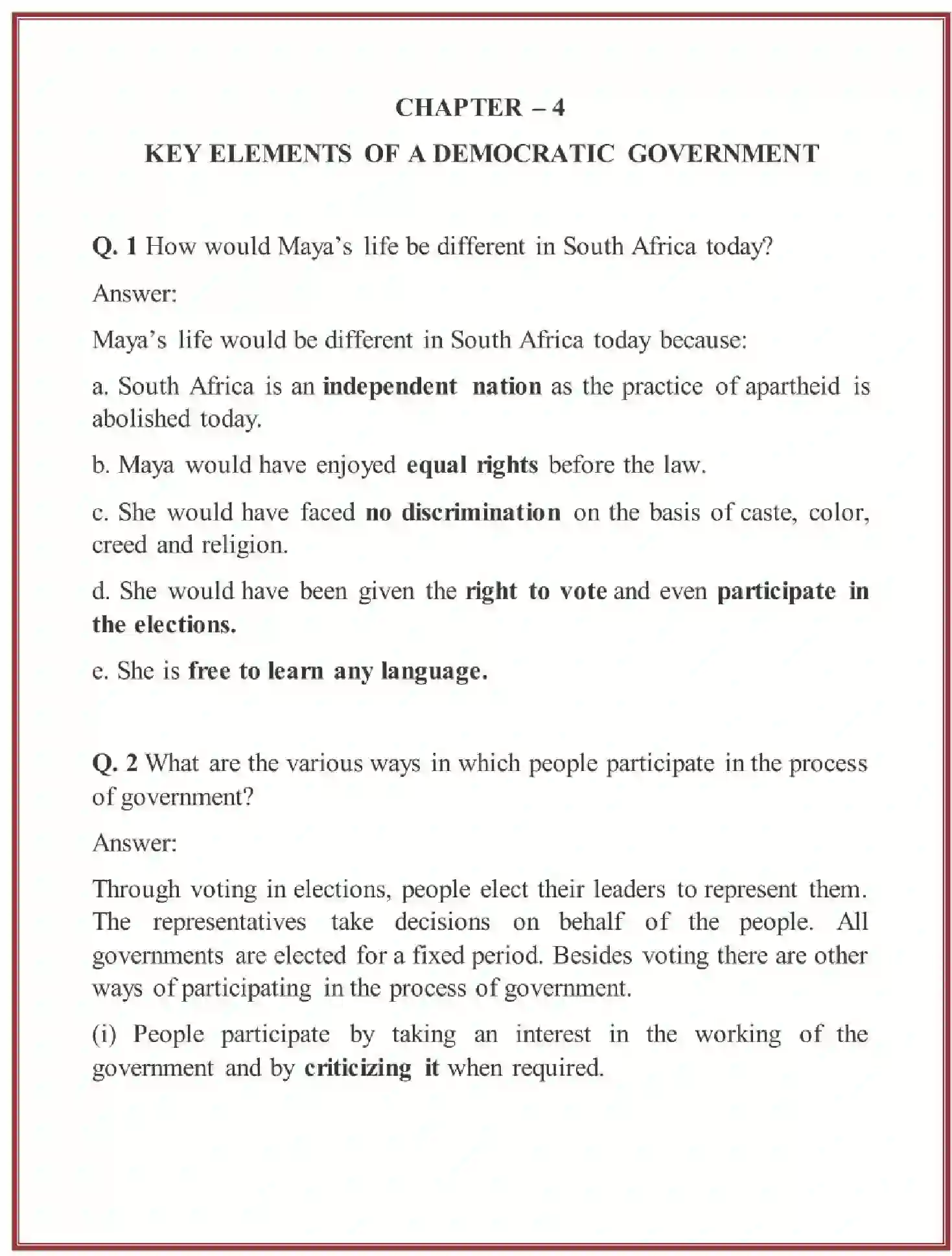 NCERT-Solution-Class-6-Social-Science-Civics-Chapter-4-Key-Elements-of-a-Democratic-Government-1680-page-1