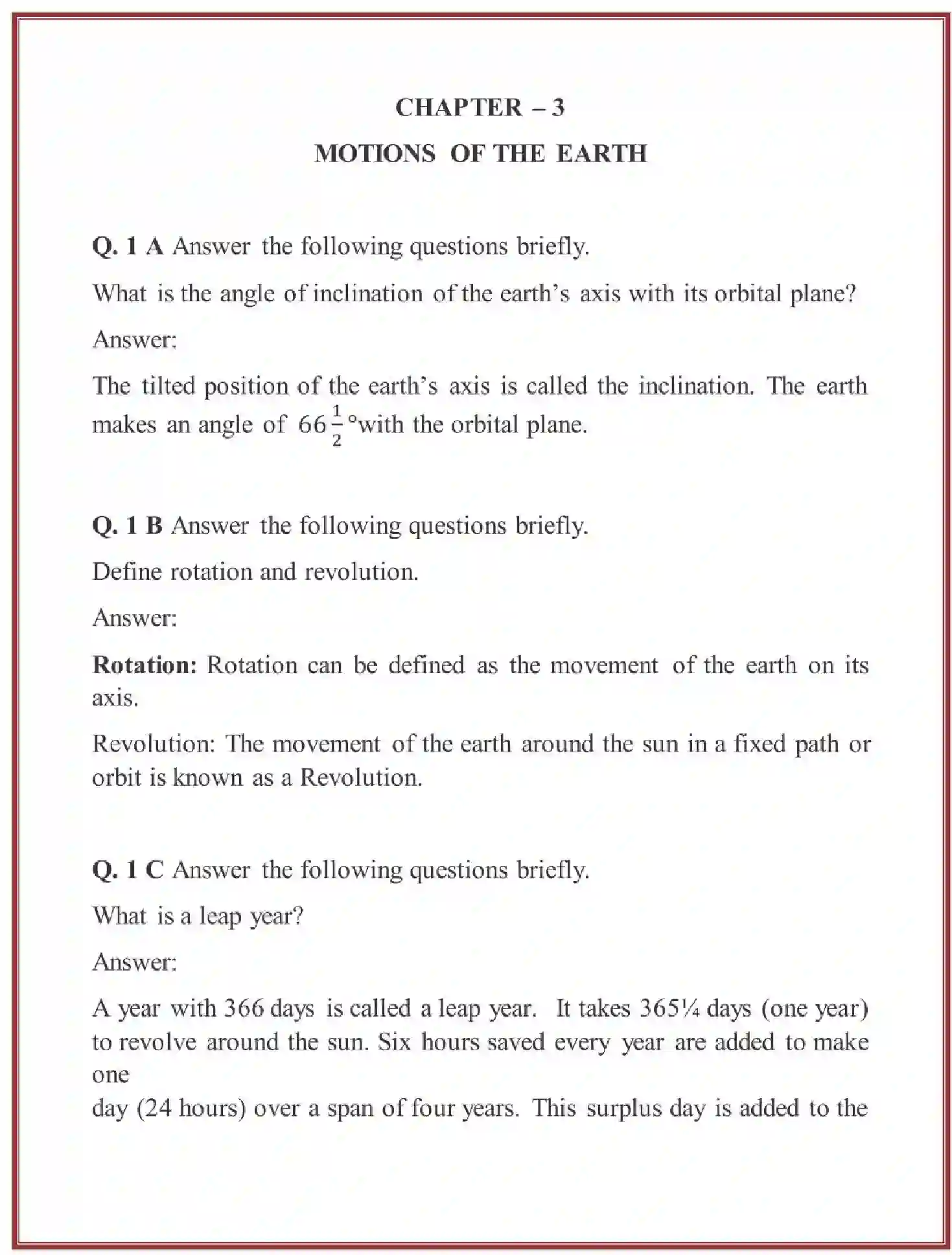 NCERT-Solution-Class-6-Social-Science-Geography-Chapter-3-Motions-of-the-Earth-1671-page-1