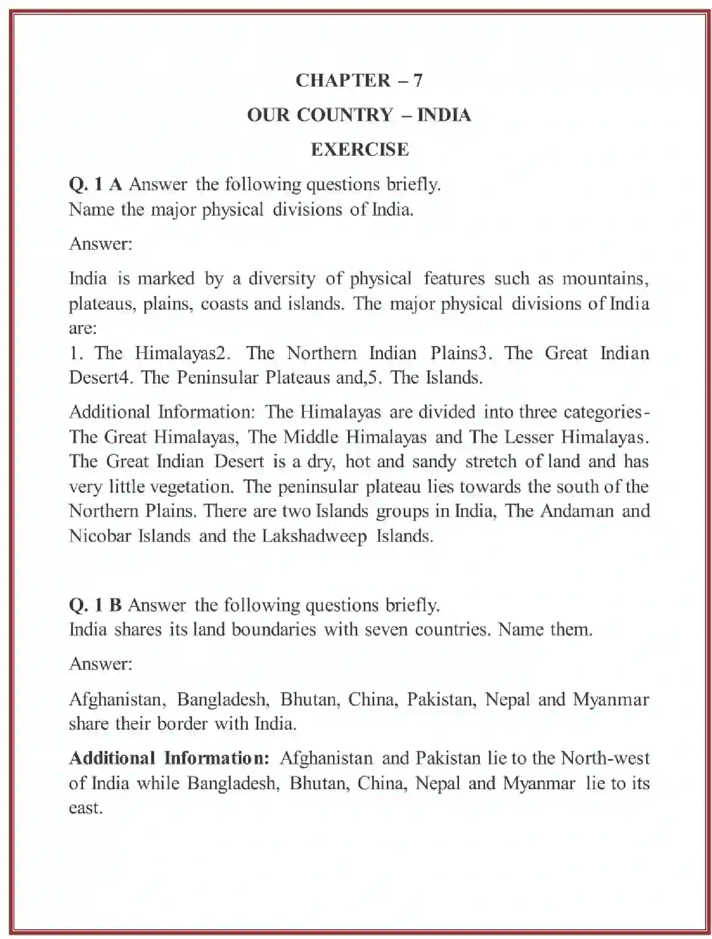 NCERT-Solution-Class-6-Social-Science-Geography-Chapter-7-Our-Country-India-3847-page-1