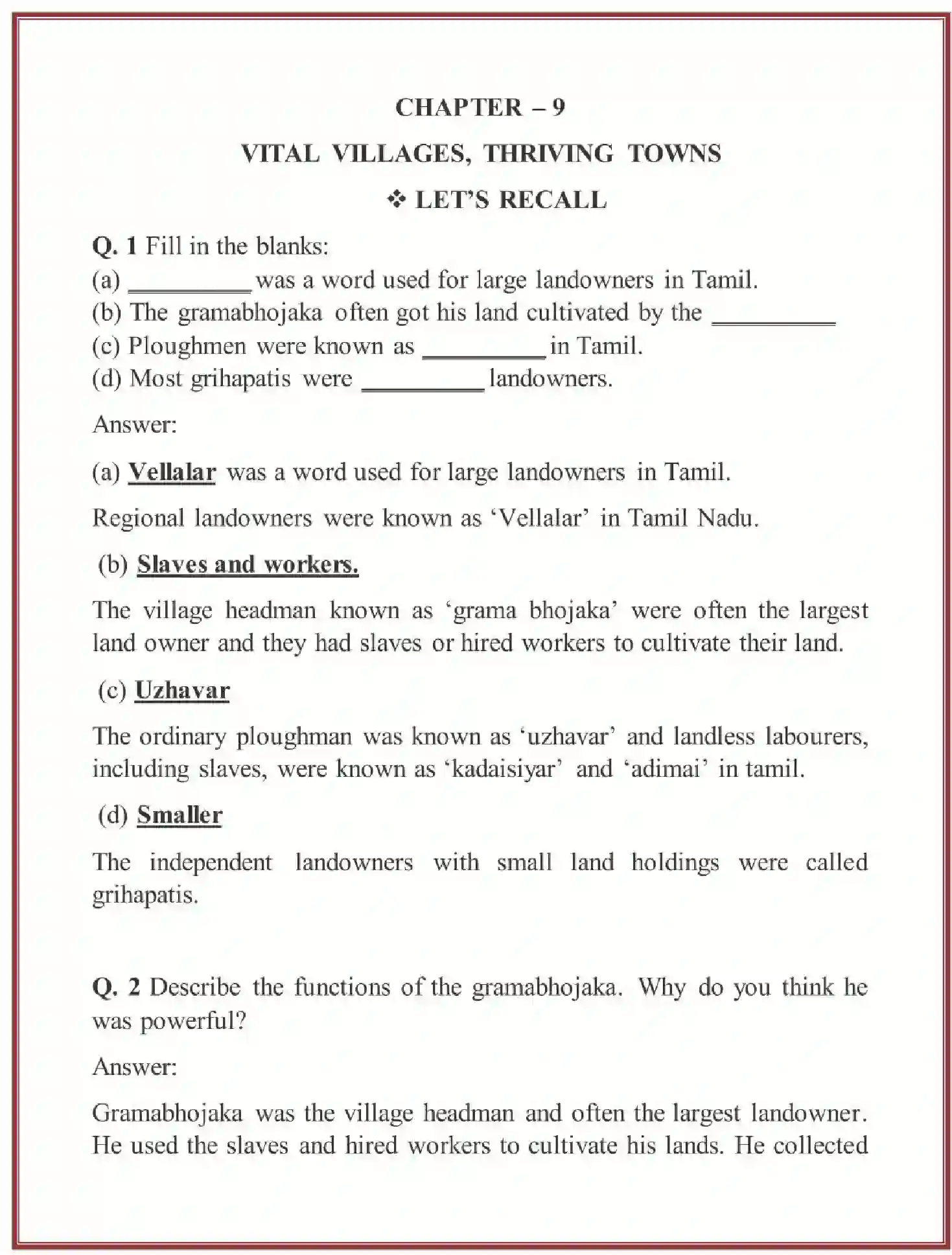 NCERT-Solution-Class-6-Social-Science-History-Chapter-9-Vital-Villages-Thriving-Towns-1694-page-1