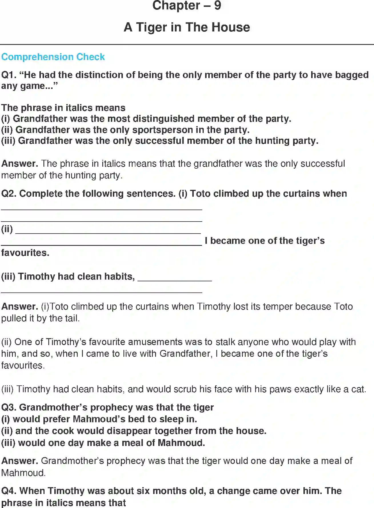 NCERT-Solution-Class-7-An-Alien-Hand-A-Tiger-in-the-House-5242-page-1