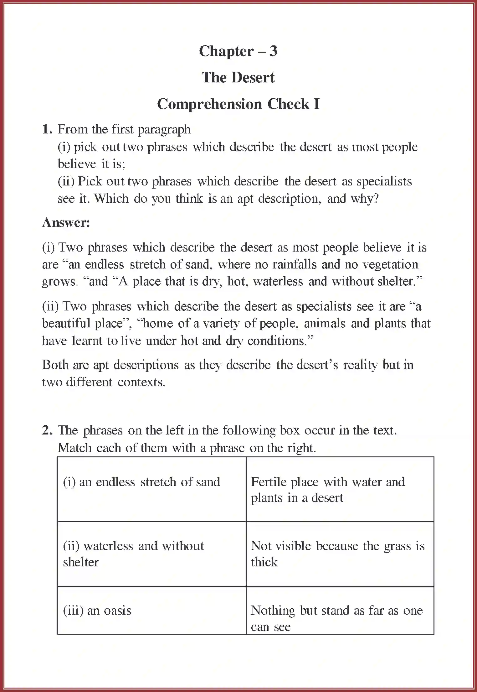 NCERT-Solution-Class-7-English-An-Alien-Hand-Chapter-3-The-Desert-3670-page-1