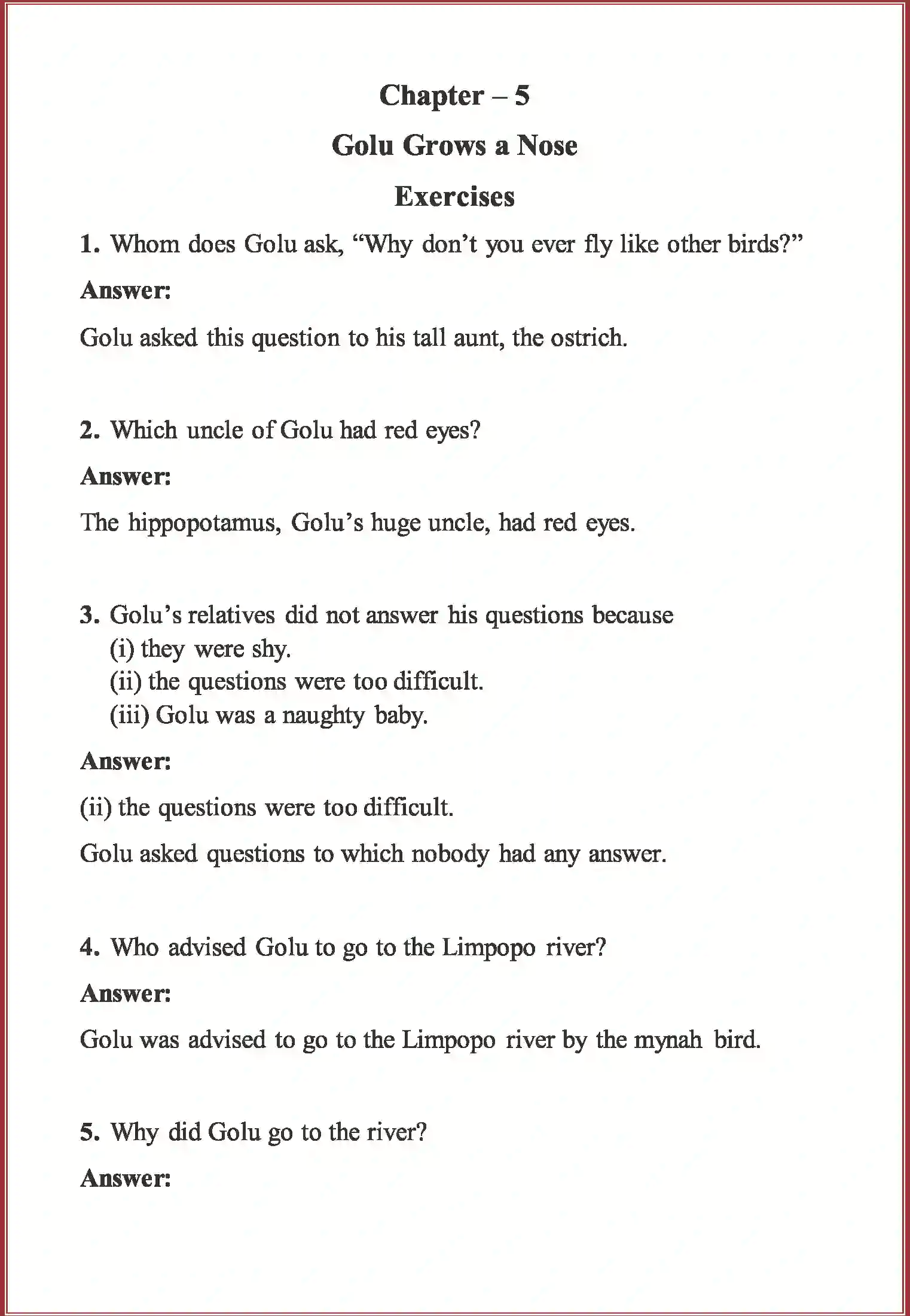 NCERT-Solution-Class-7-English-An-Alien-Hand-Chapter-5-Golu-Grows-a-Nose-3672-page-1