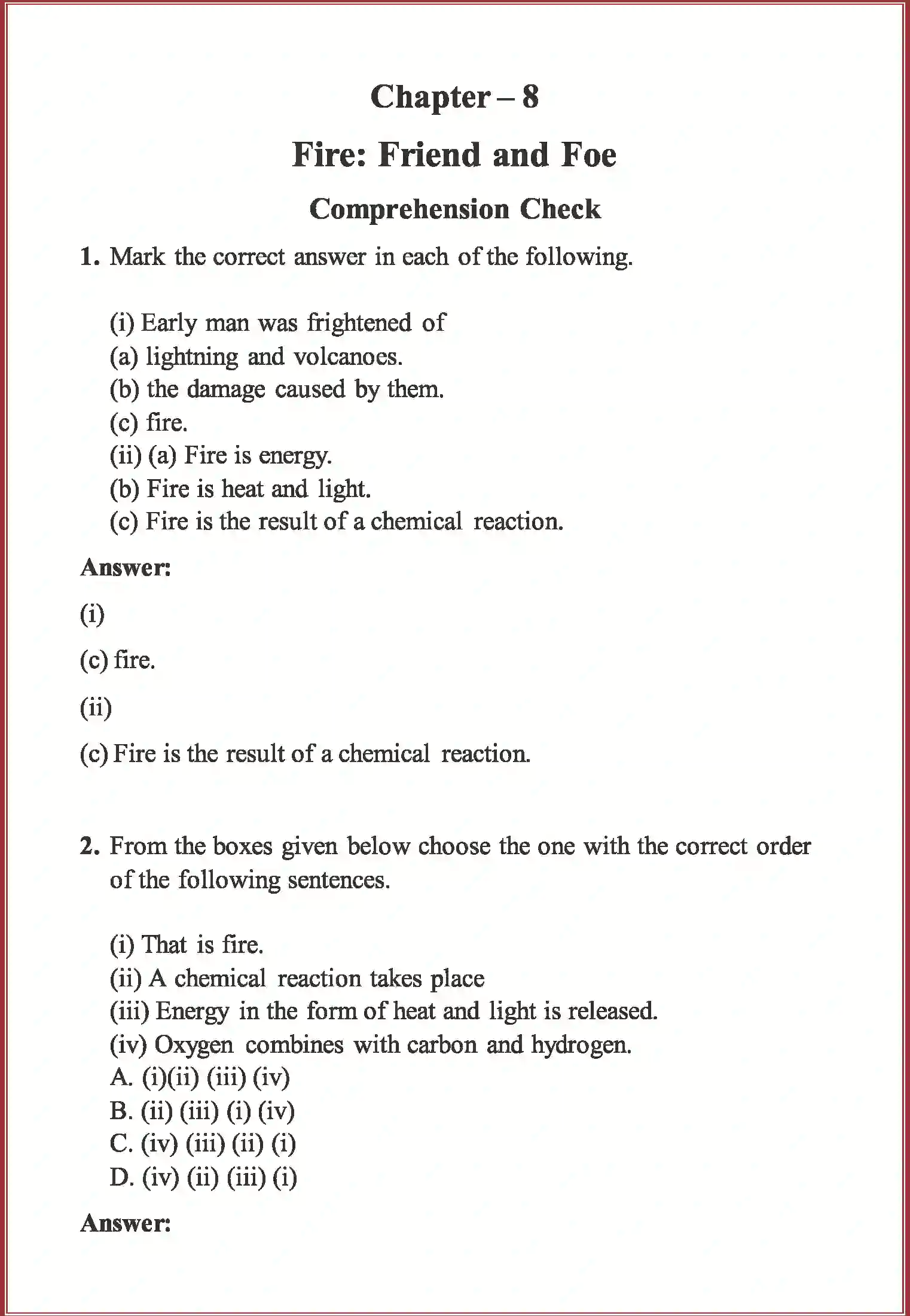 NCERT-Solution-Class-7-English-Honeycomb-Fire-Friend-and-Foe-1513-page-1