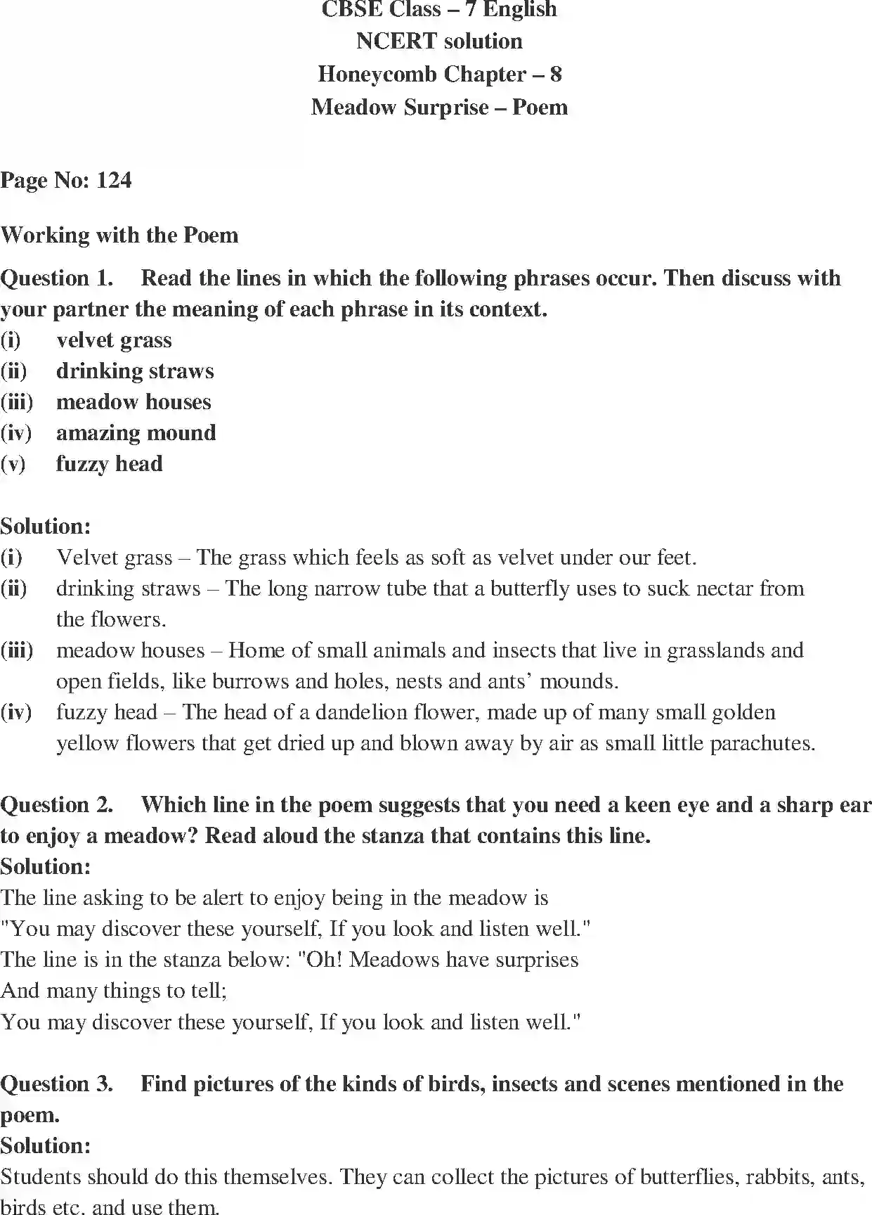 NCERT-Solution-Class-7-English-Honeycomb-Meadow-Surprises-1523-page-1