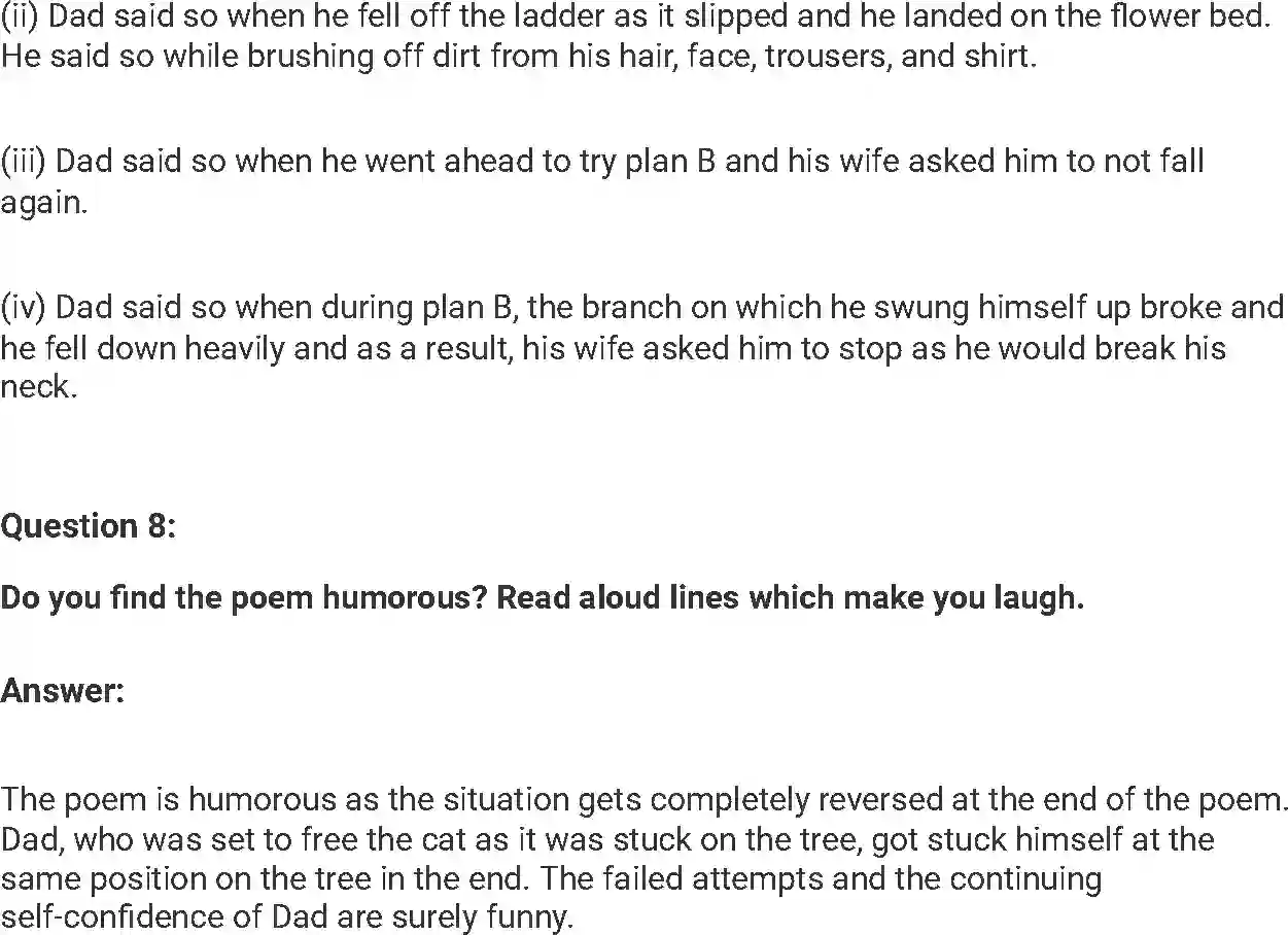 NCERT-Solution-Class-7-Honeycomb-Dad-and-the-Cat-and-the-Tree-Poem-5231-page-3