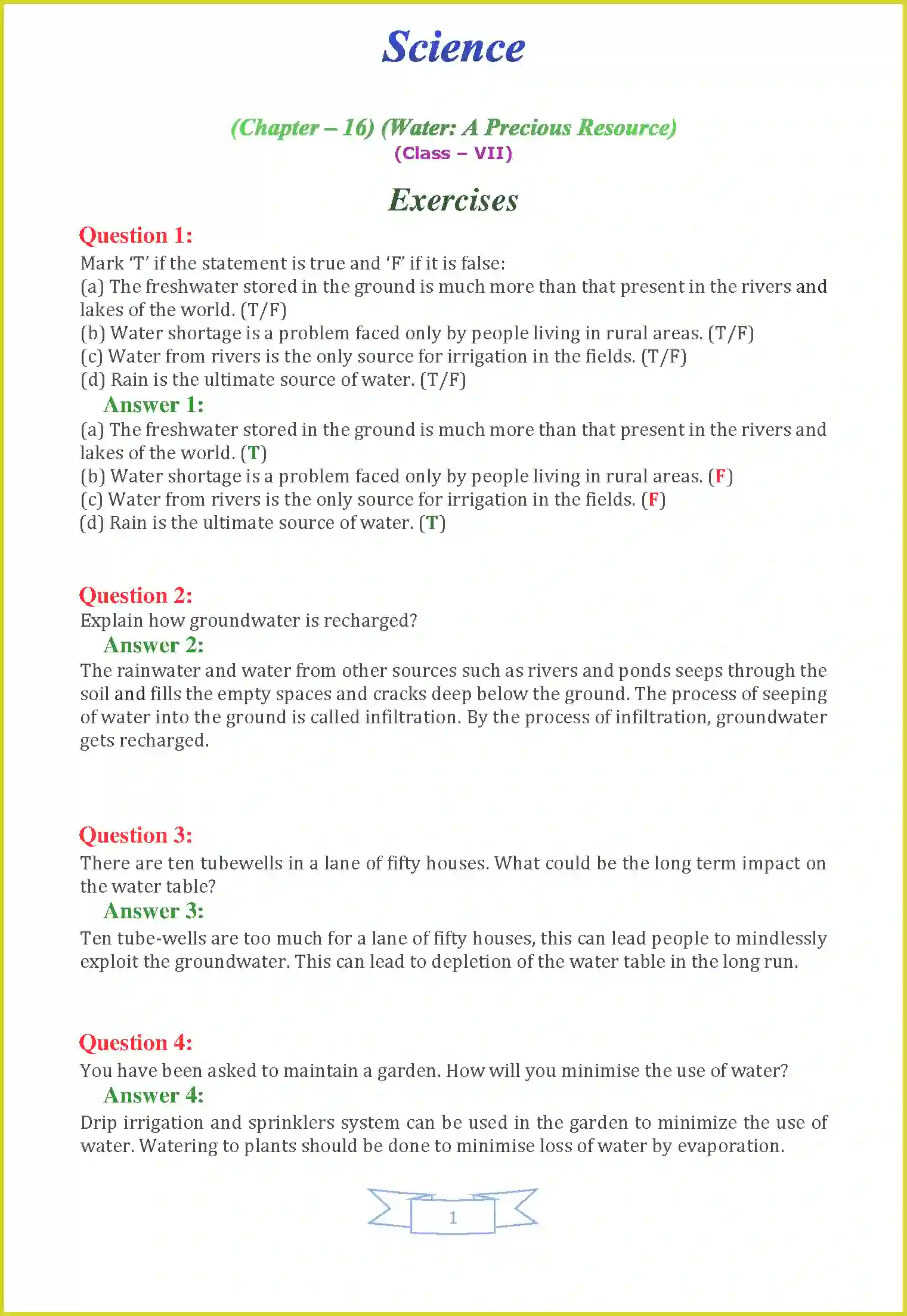 NCERT-Solution-Class-7-Science-Chapter-16-Water-A-Precious-Resource-1493-page-1