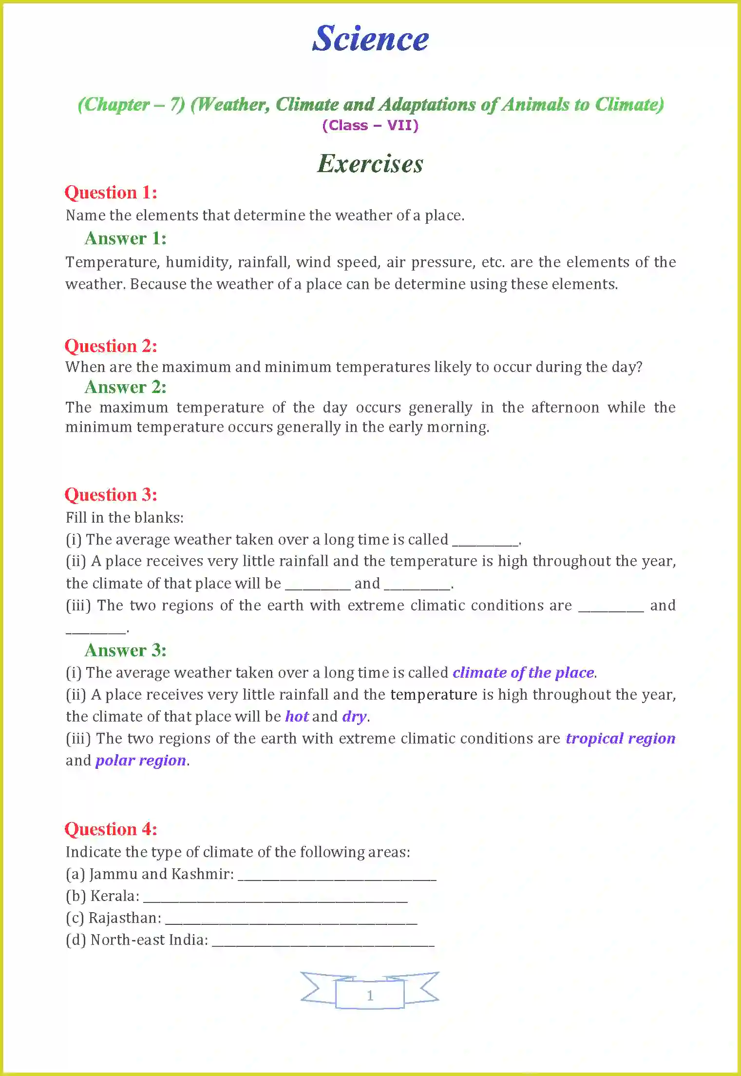 NCERT-Solution-Class-7-Science-Chapter-7-Weather-Climate-and-Adaptations-of-Animals-of-Climate-1484-page-1