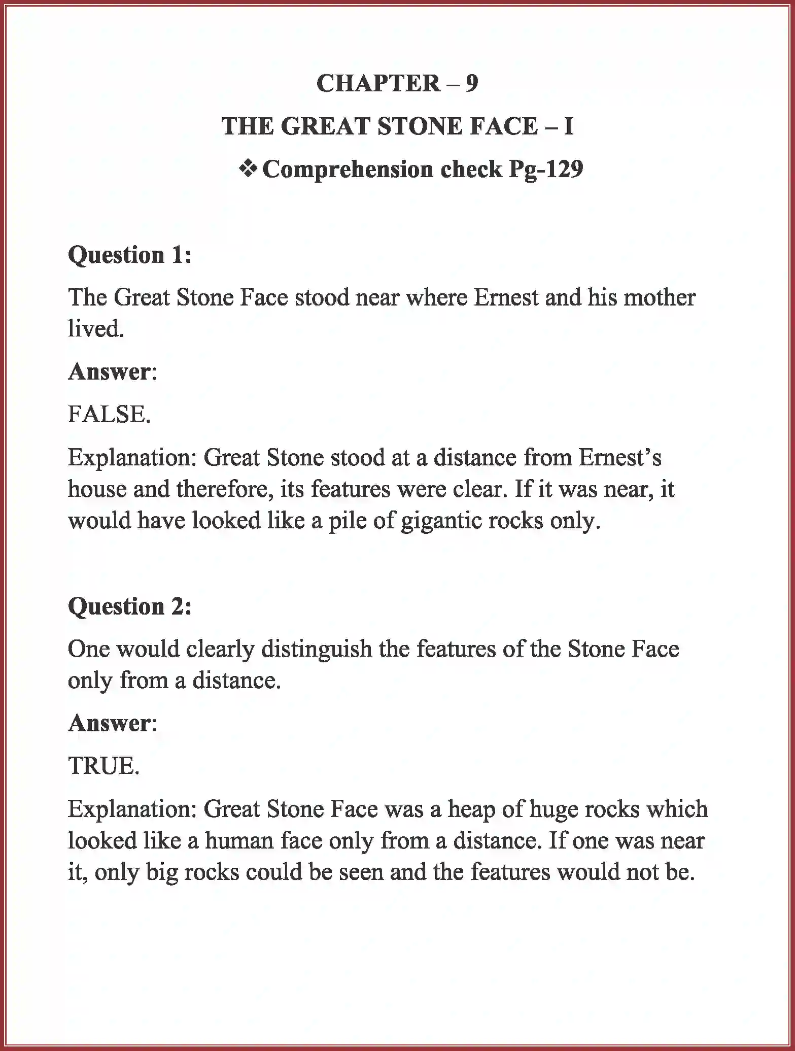NCERT-Solution-Class-8-English-Honeydew-The-Great-Stone-Face-I-1337-page-1