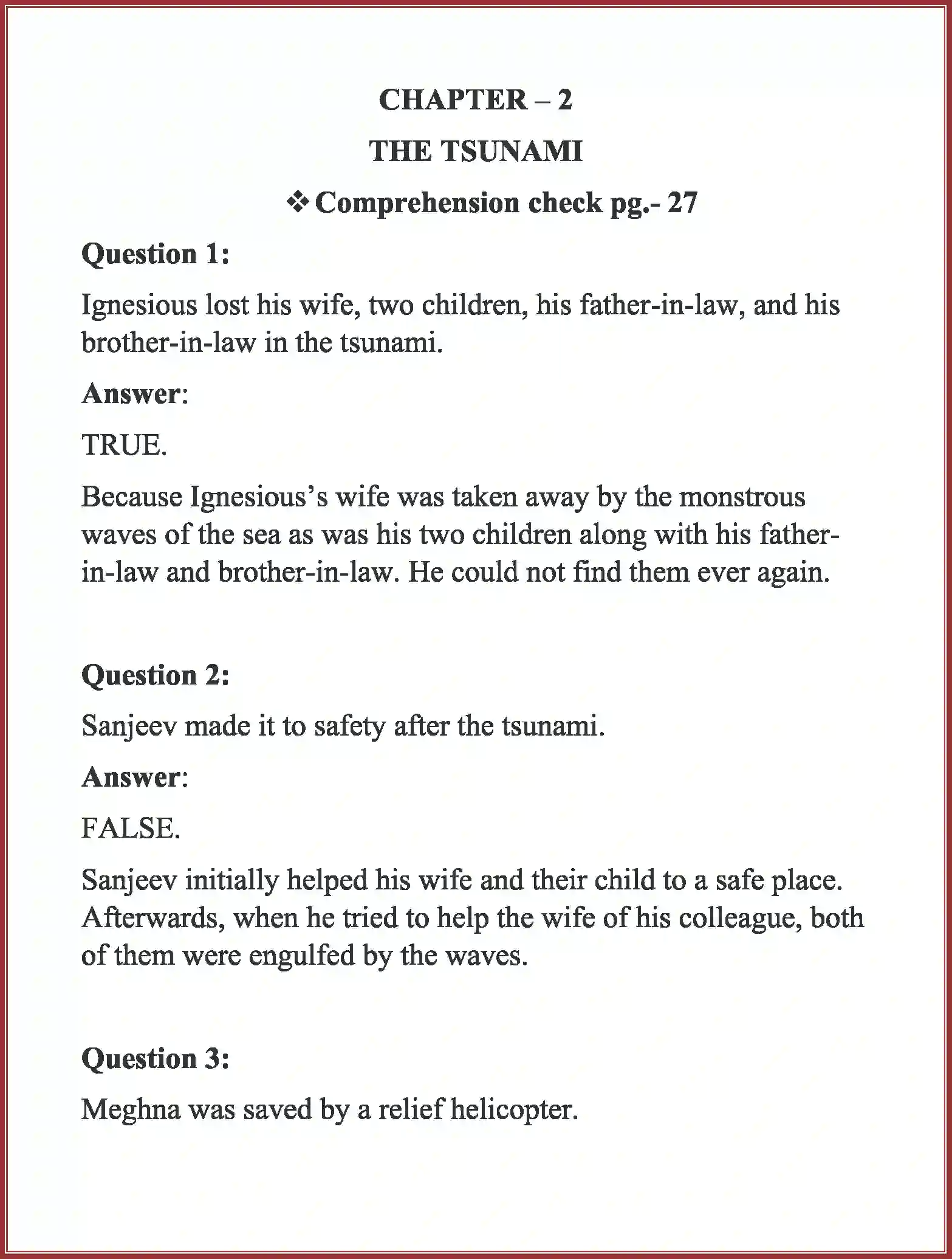 NCERT-Solution-Class-8-English-Honeydew-The-Tsunami-1330-page-1