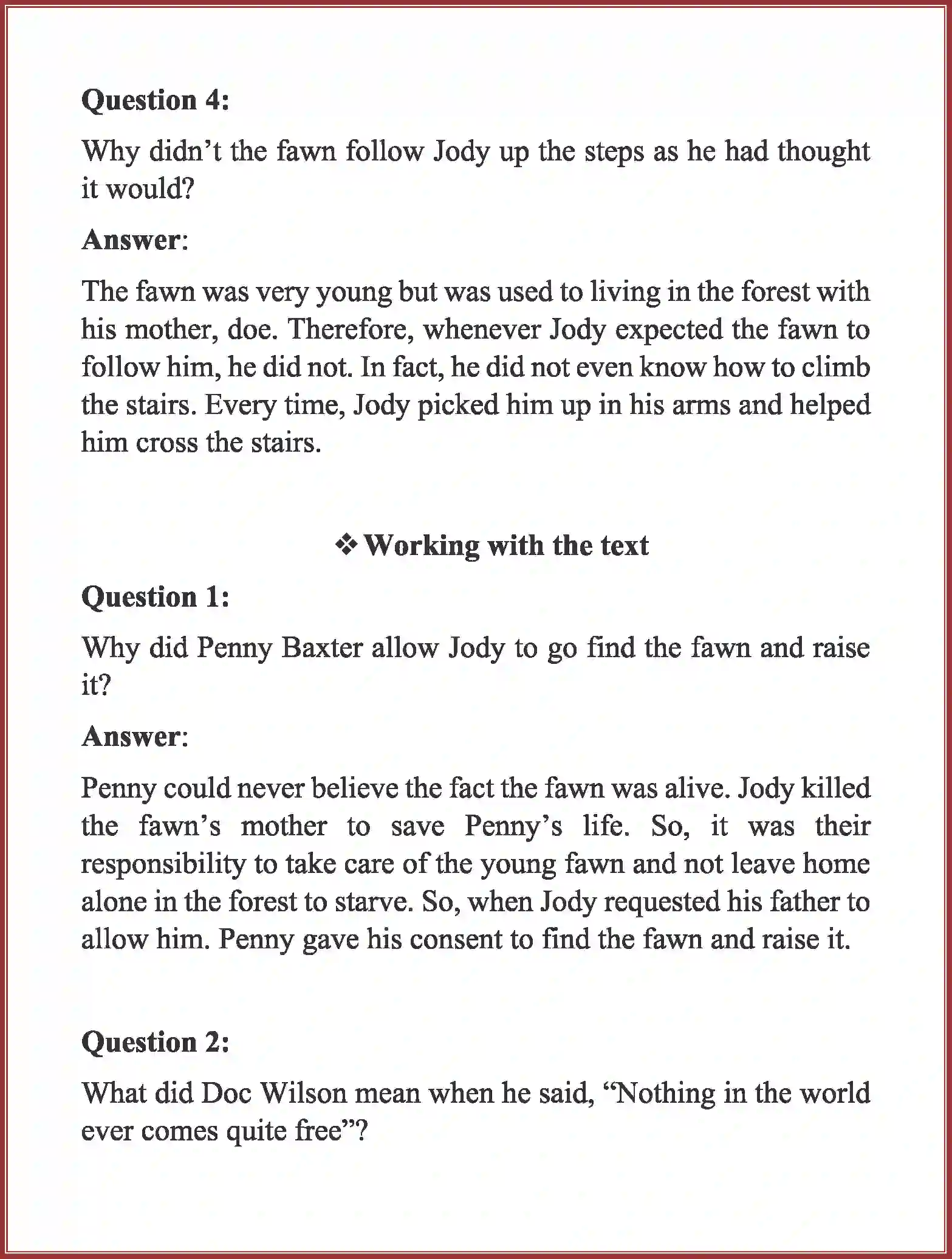 NCERT-Solution-Class-8-English-Honeydew-This-is-Jody’s-Fawn-3506-page-5