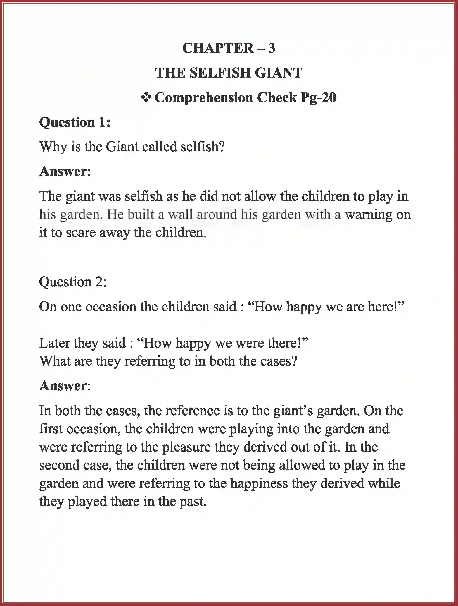 NCERT-Solution-Class-8-English-It-So-Happened-Chapter-3-The-Selfish-Giant-1349-page-1