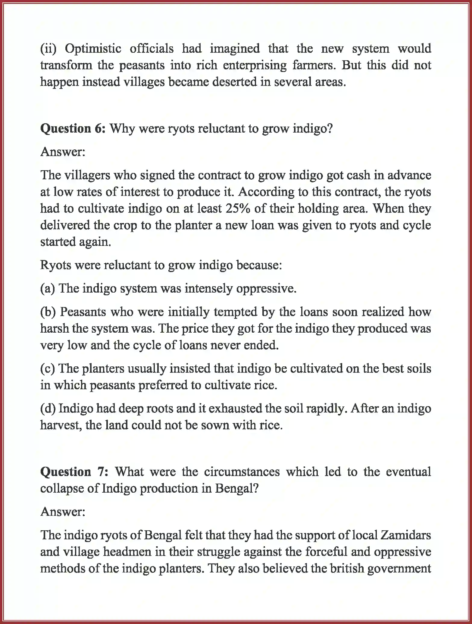 Class 8 History Our Pasts – III Chapter 3 Ruling the Countryside Solution