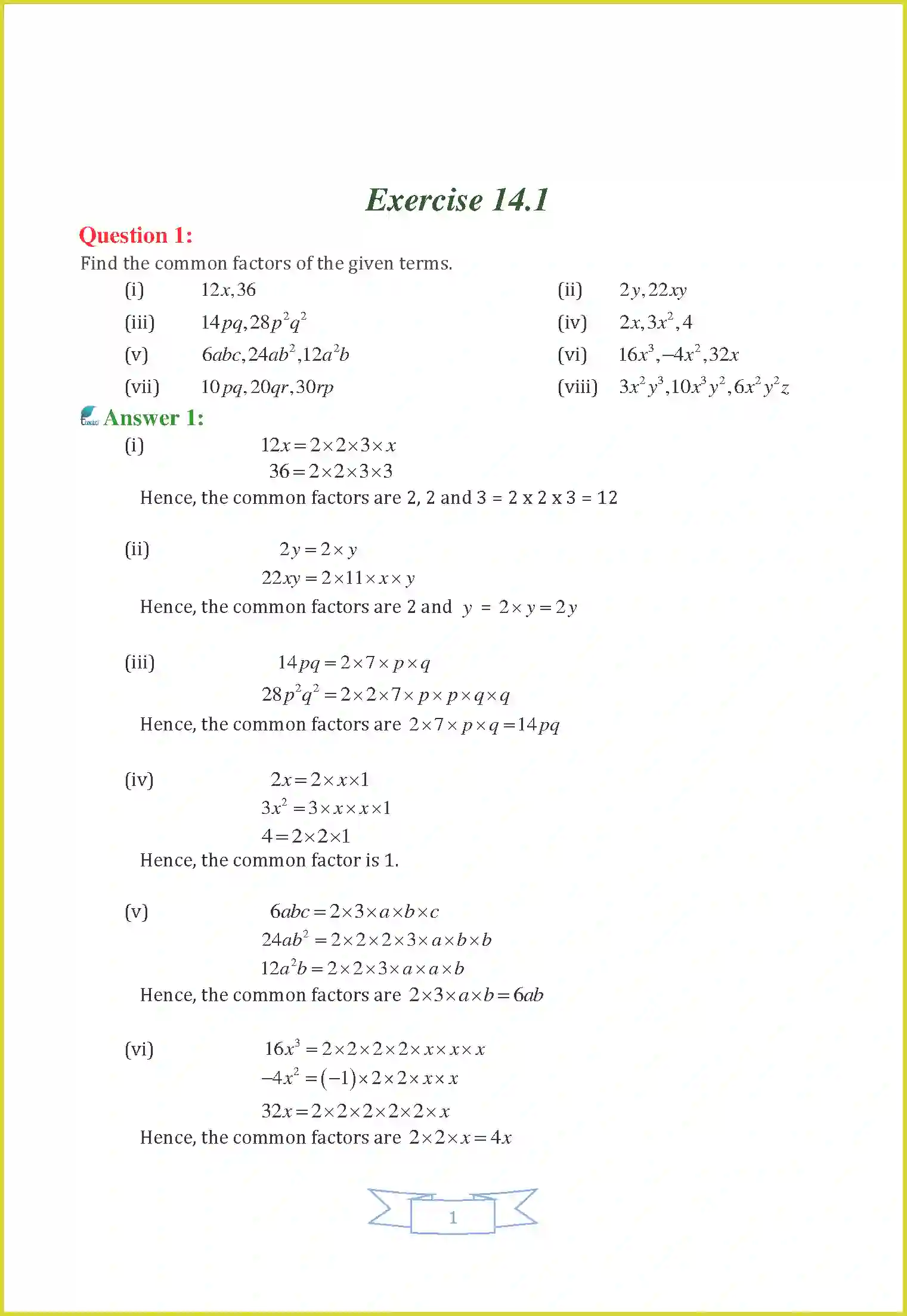 NCERT-Solution-Class-8-Maths-Chapter-14-Factorization-1286-page-1