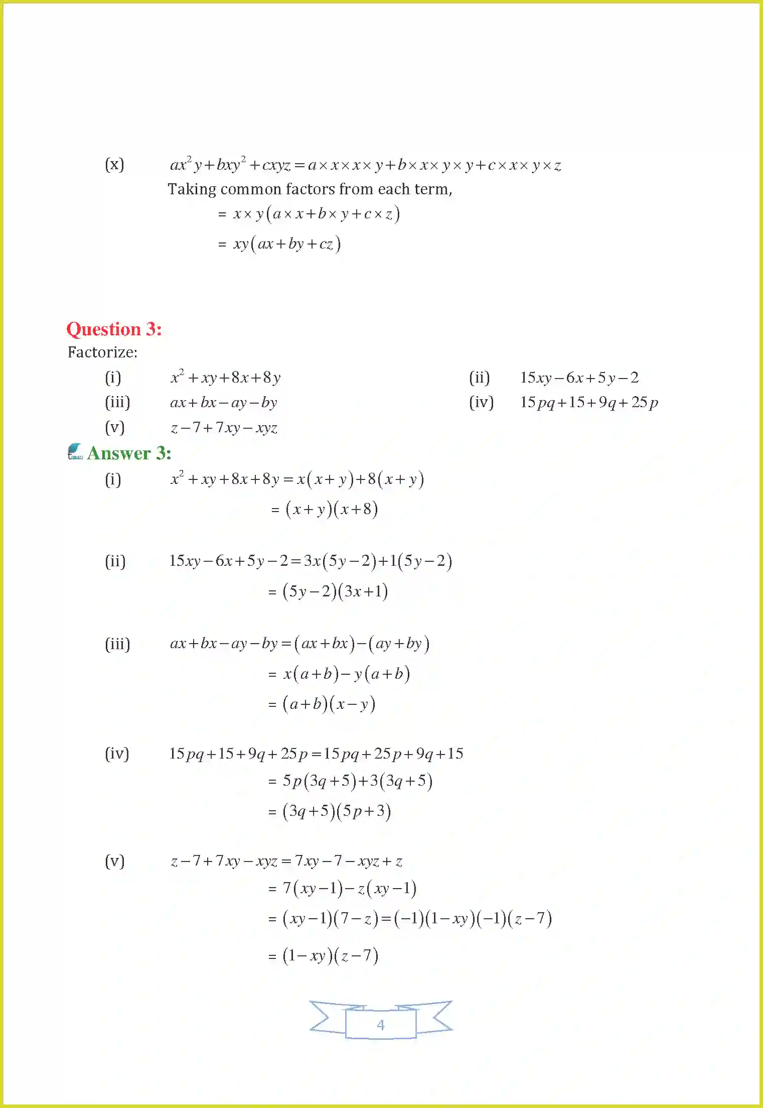 NCERT-Solution-Class-8-Maths-Chapter-14-Factorization-1286-page-4
