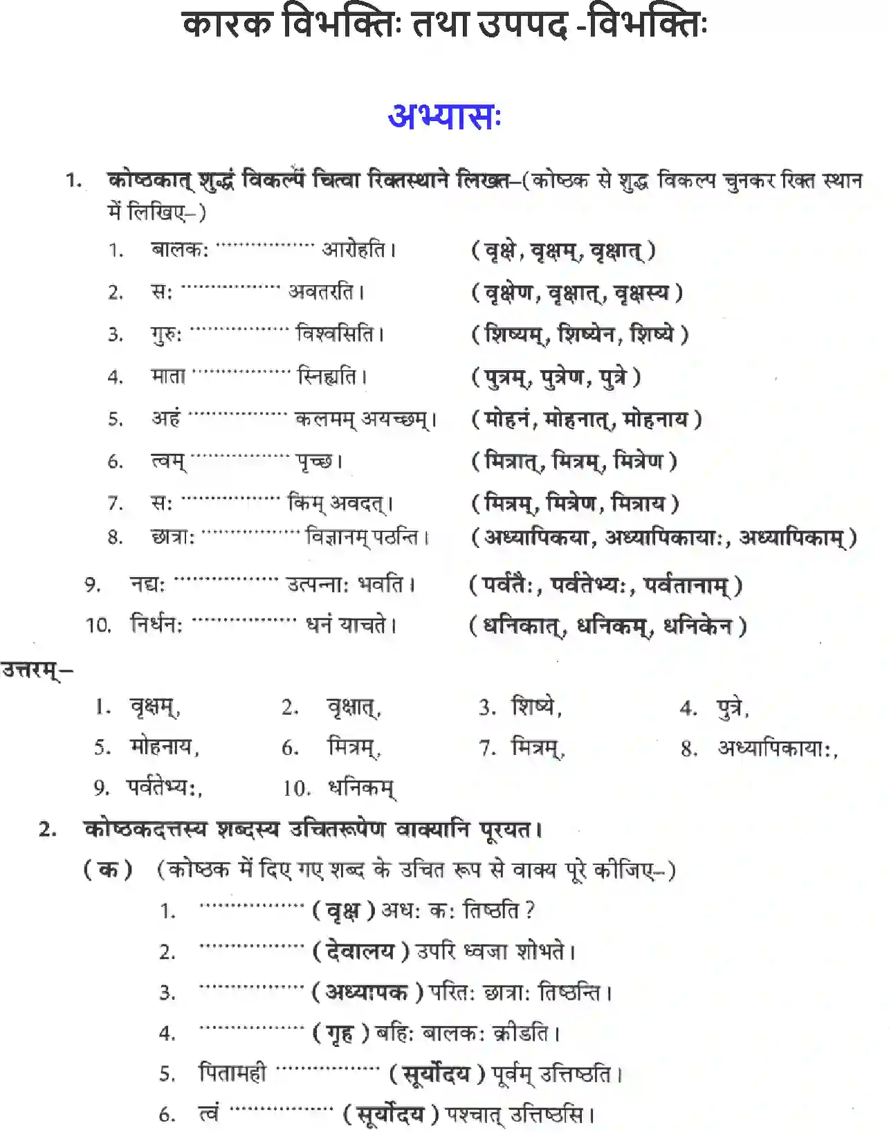 NCERT-Solution-Class-8-Sanskrit-Karak-Vibhakti-Tatha-Uppad-Vibhakti-1424-page-1