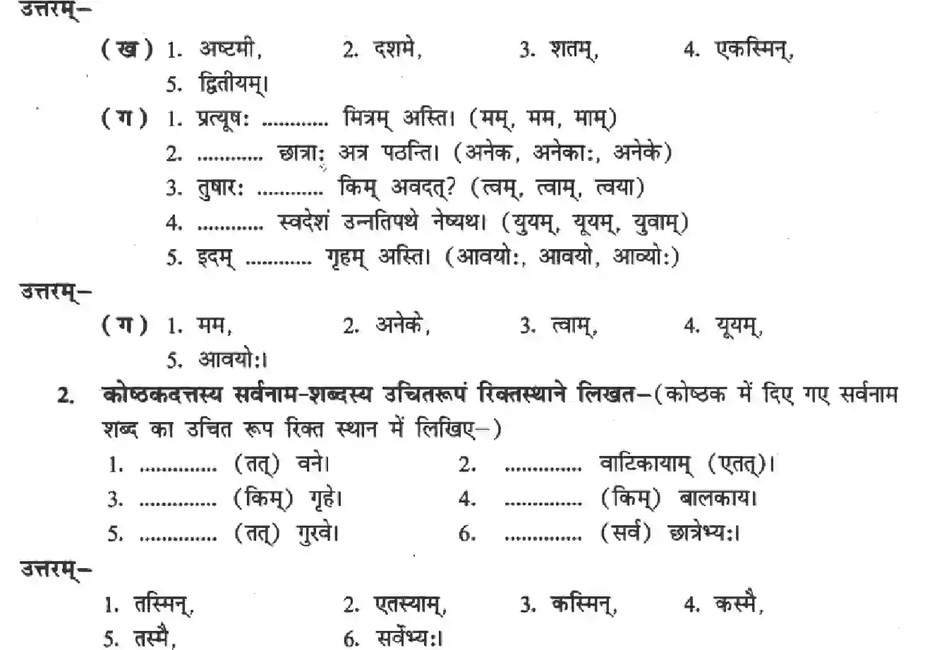 NCERT-Solution-Class-8-Sanskrit-Sarvnampadani-Tatha-Sankhyavachkaani-1422-page-2