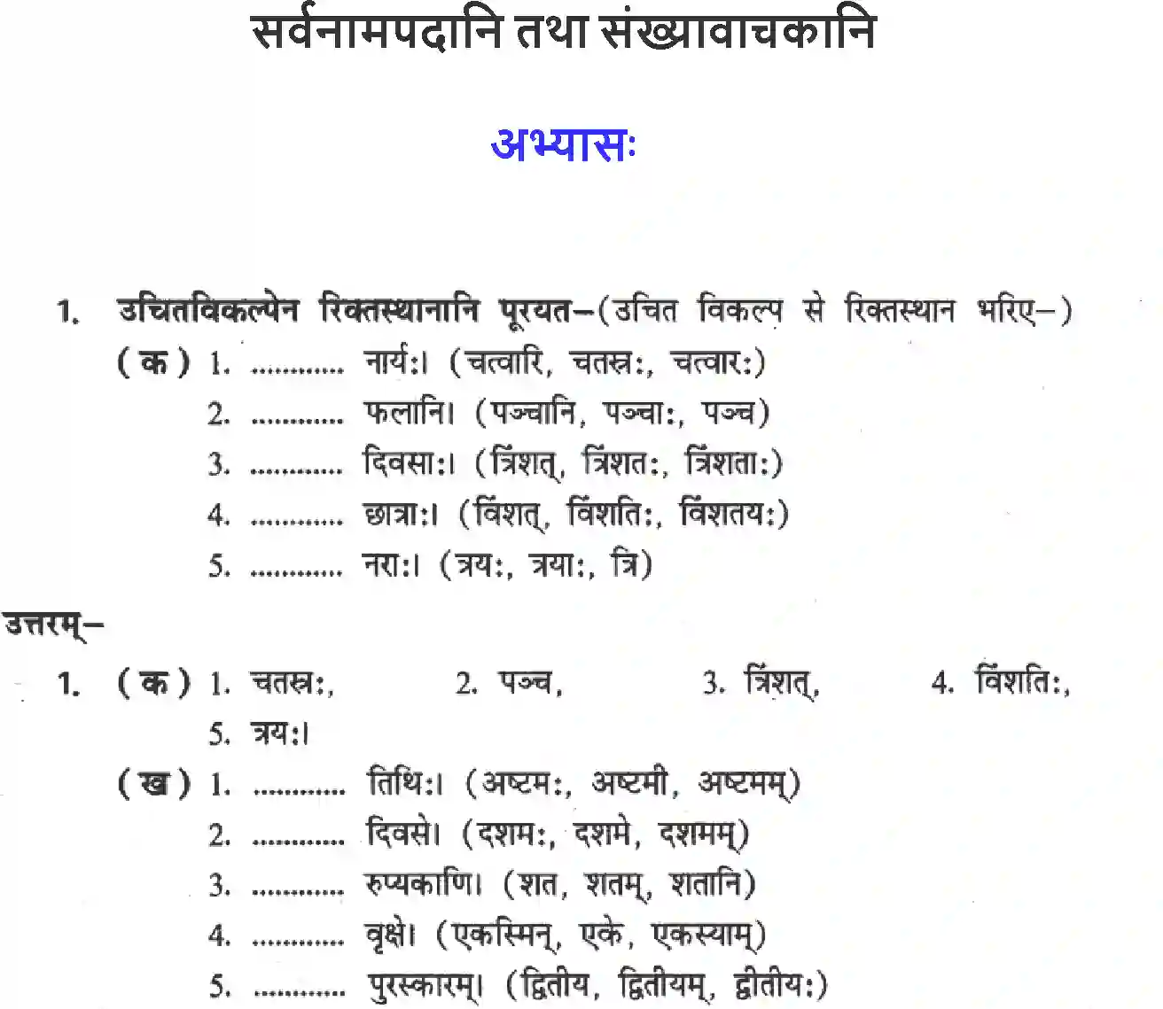 NCERT-Solution-Class-8-Sanskrit-Sarvnampadani-Tatha-Sankhyavachkaani-3594-page-1