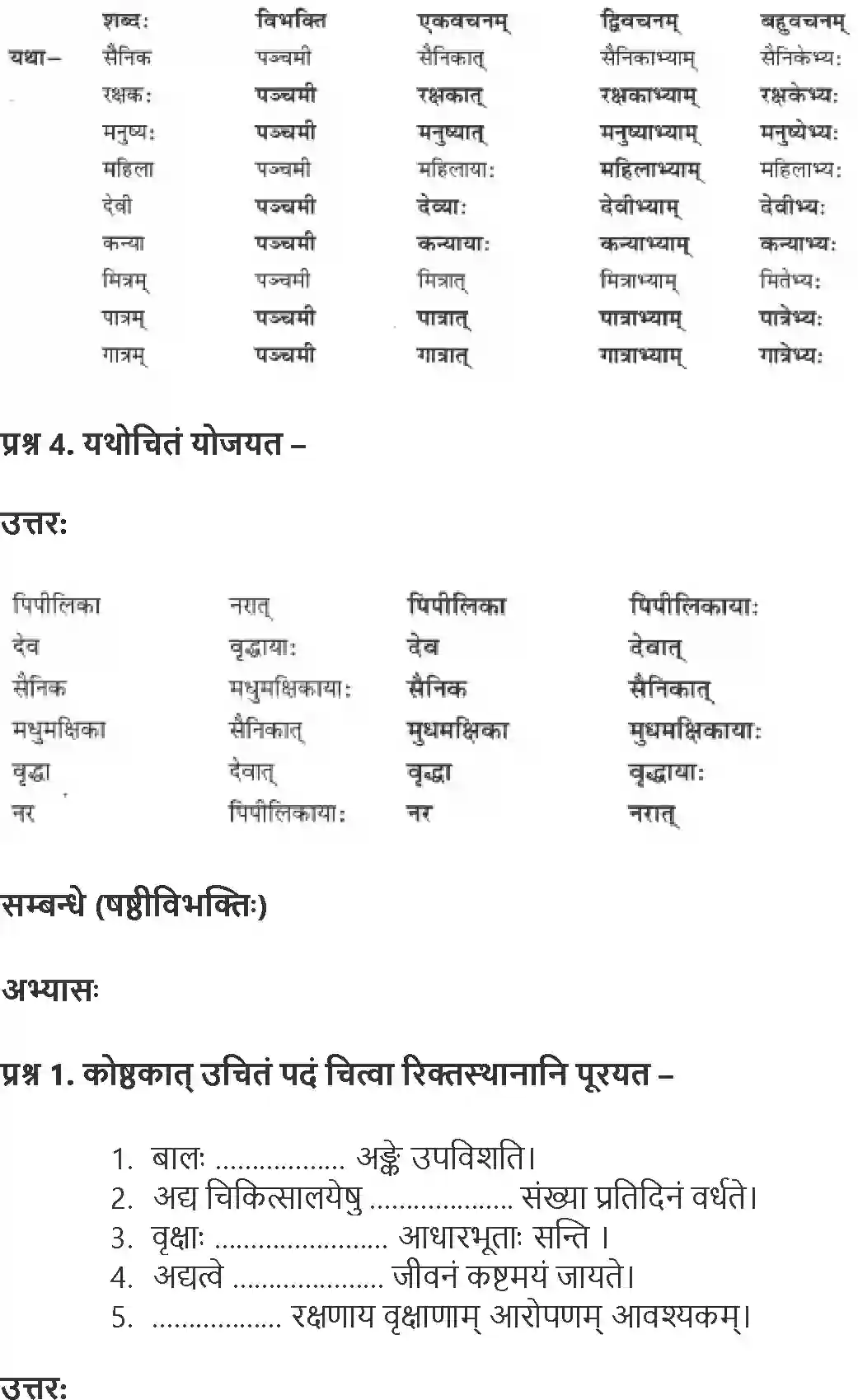NCERT-Solution-Class-9-Abhyasvan-Bhav-Karkopapadvibhakti-1266-page-15