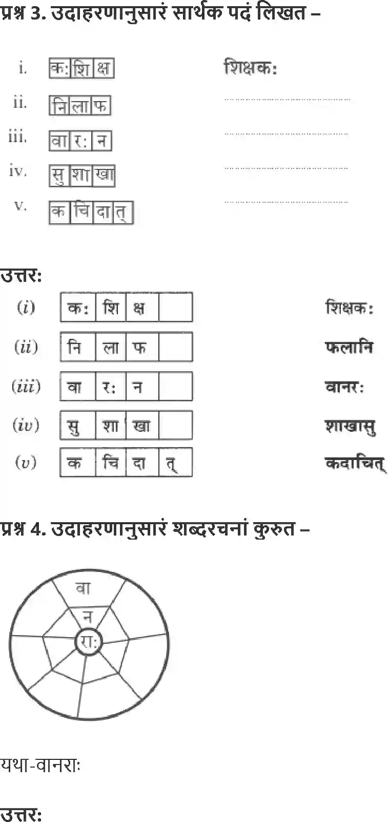 NCERT-Solution-Class-9-Abhyasvan-Bhav-Karkopapadvibhakti-1266-page-2