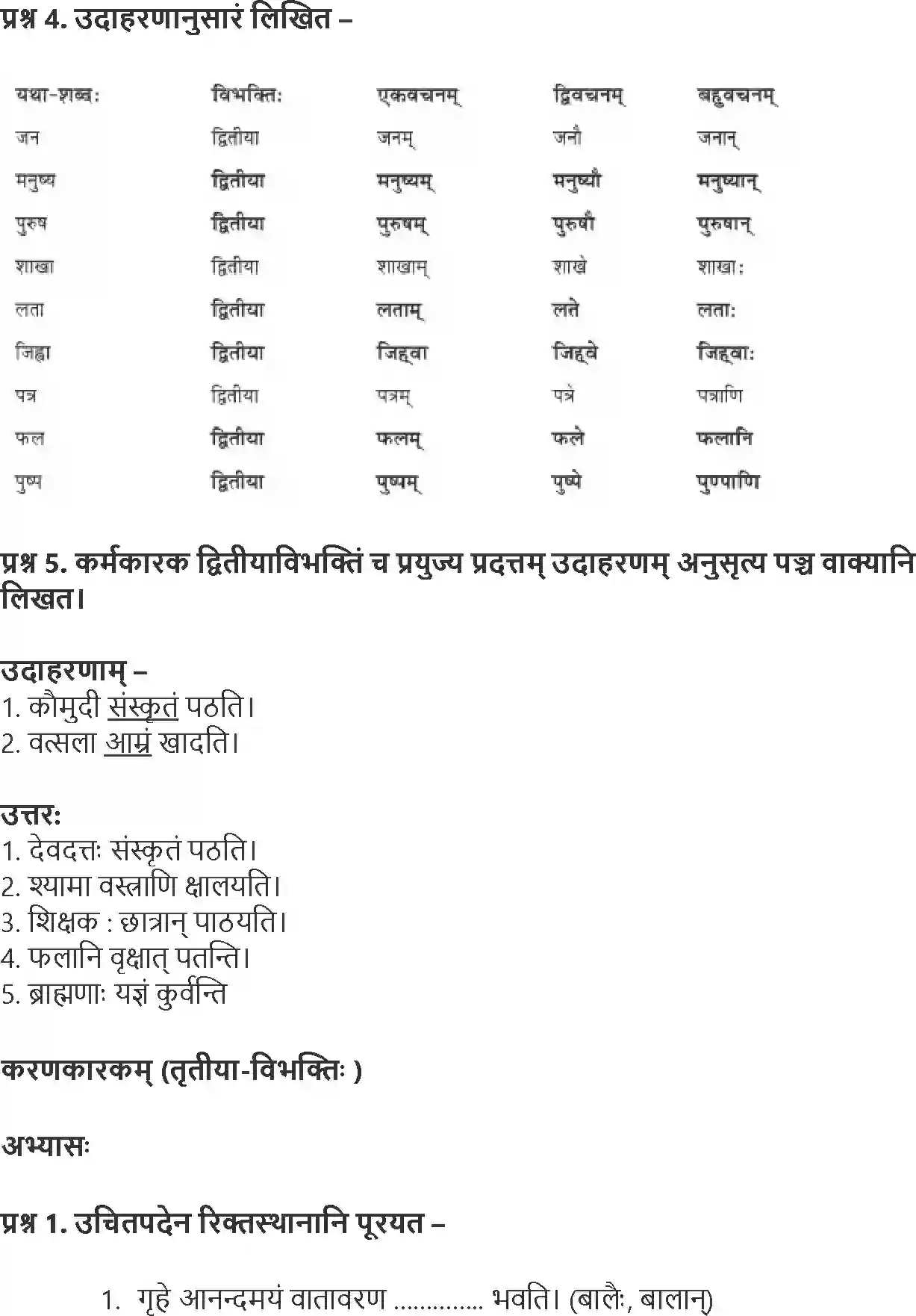 NCERT-Solution-Class-9-Abhyasvan-Bhav-Karkopapadvibhakti-3438-page-5