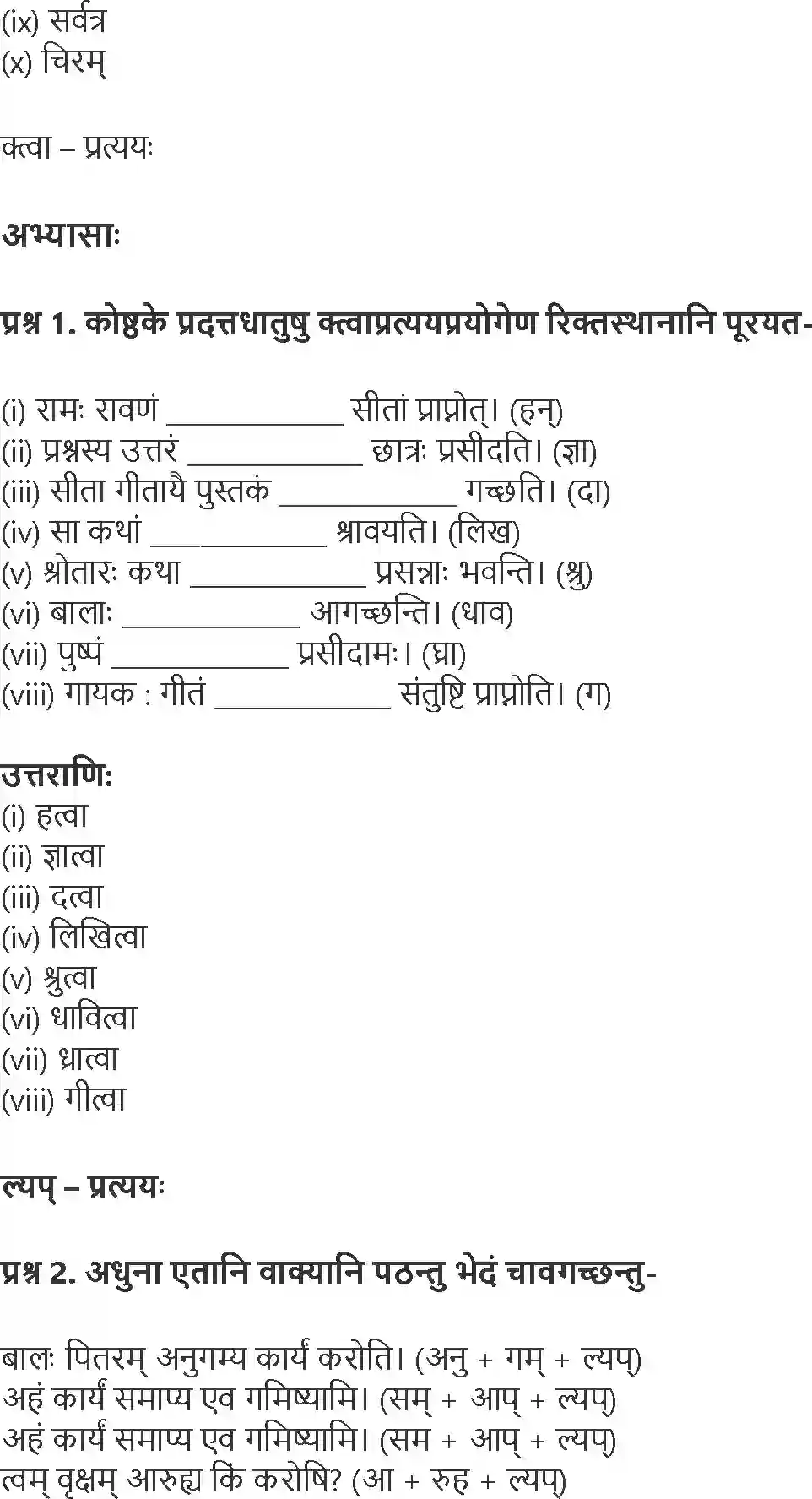 NCERT-Solution-Class-9-Abhyasvan-Bhav-Upsarg-Avyay-Pratyay-1268-page-7