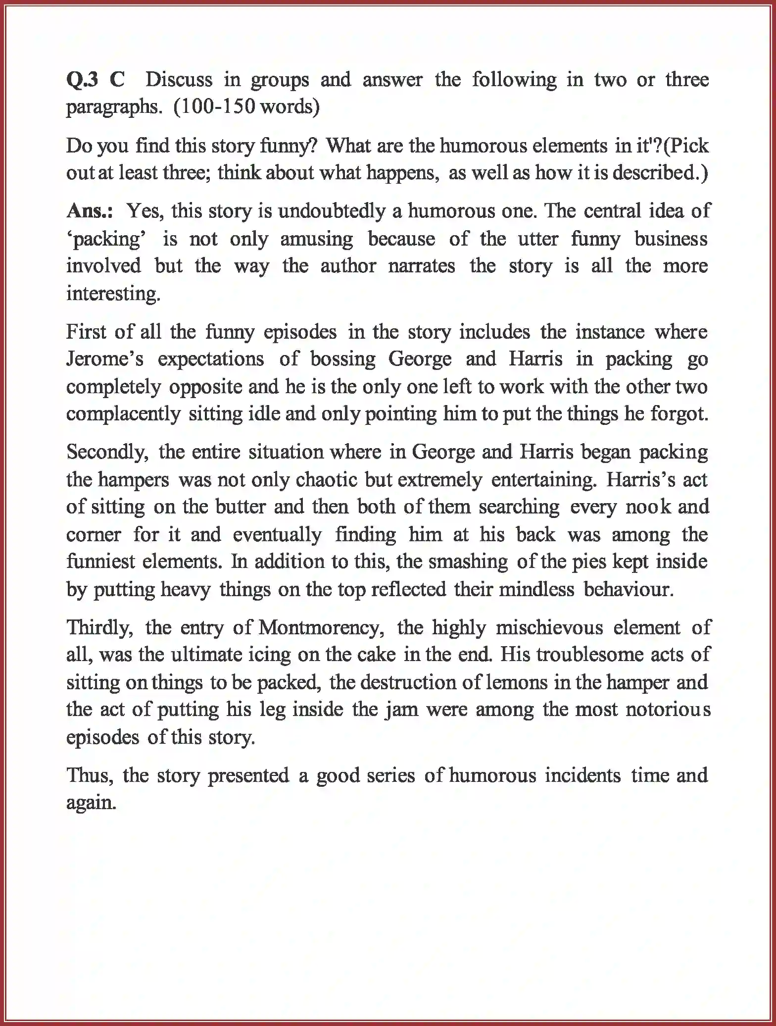 NCERT-Solution-Class-9-English-Beehive-Packing-3311-page-11