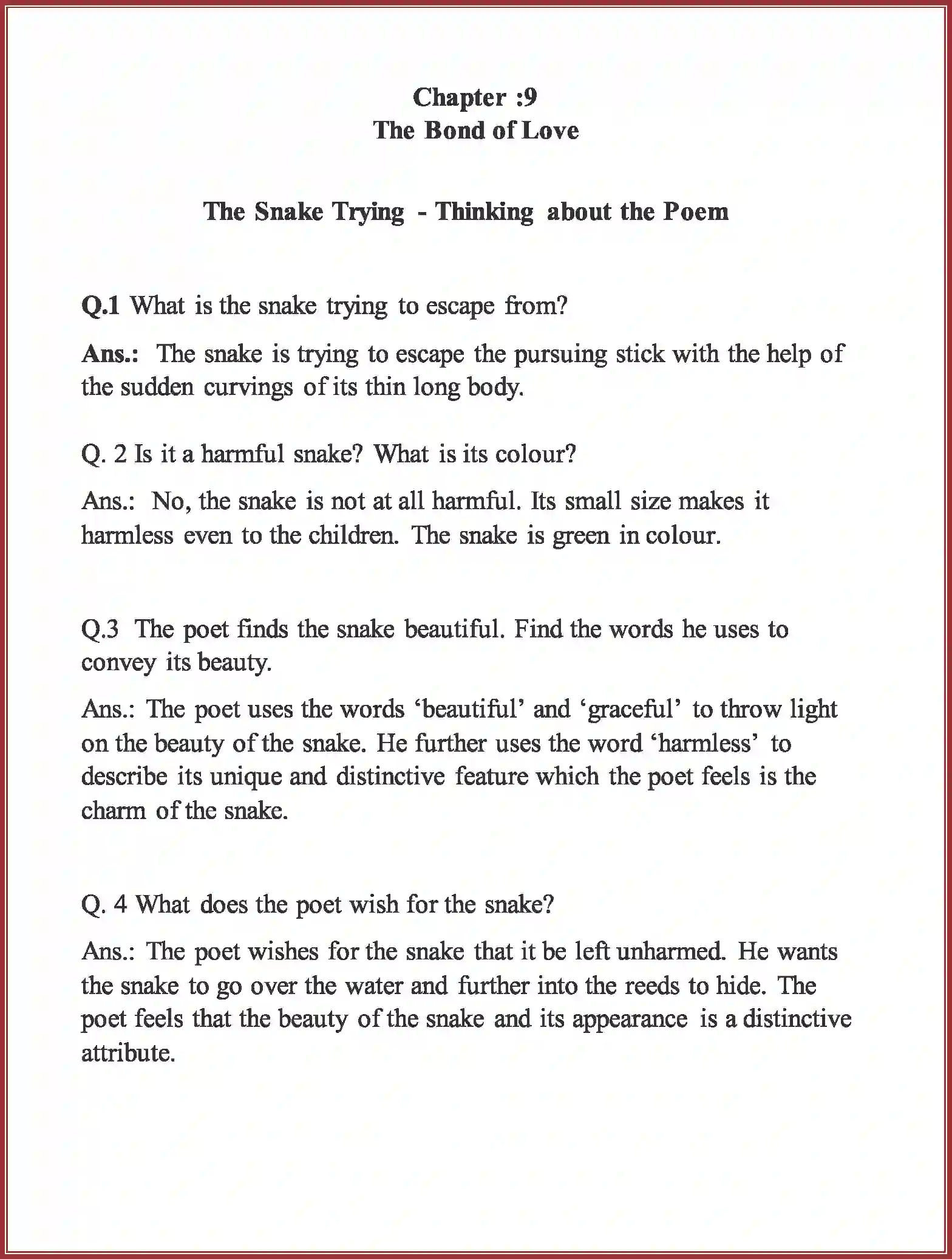 NCERT-Solution-Class-9-English-Beehive-The-Bond-of-Love-1142-page-1