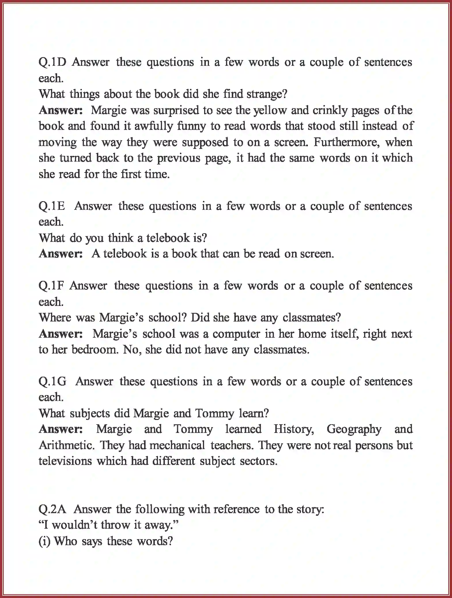 NCERT-Solution-Class-9-English-Beehive-The-Fun-They-Had-3299-page-2