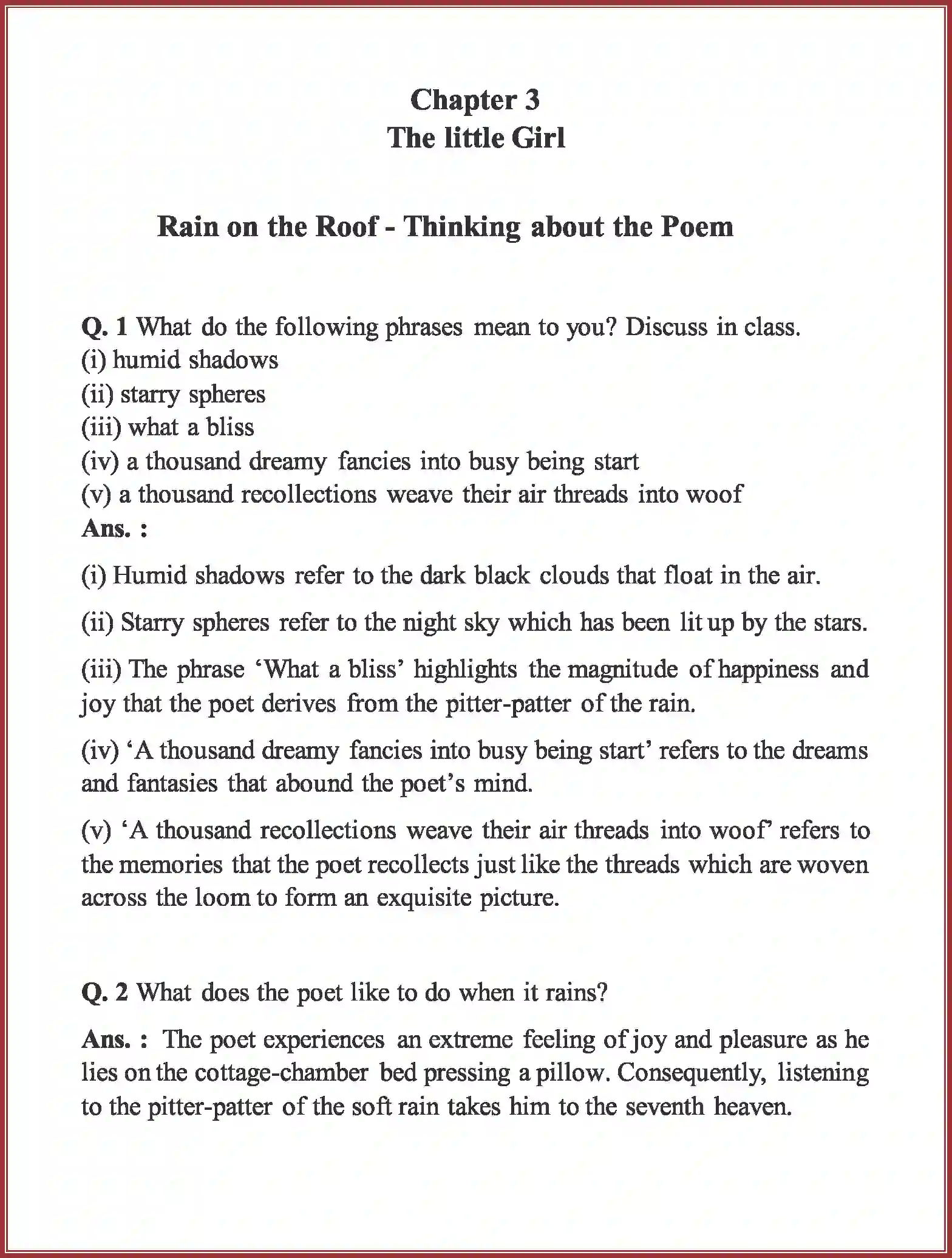 NCERT-Solution-Class-9-English-Beehive-The-Little-Girl-1131-page-1