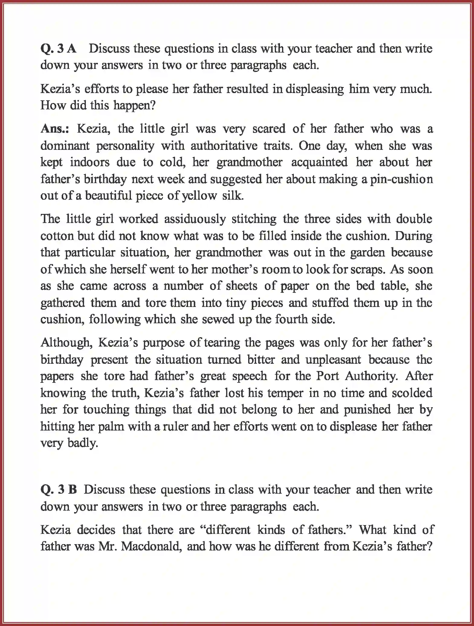 NCERT-Solution-Class-9-English-Beehive-The-Little-Girl-1131-page-10