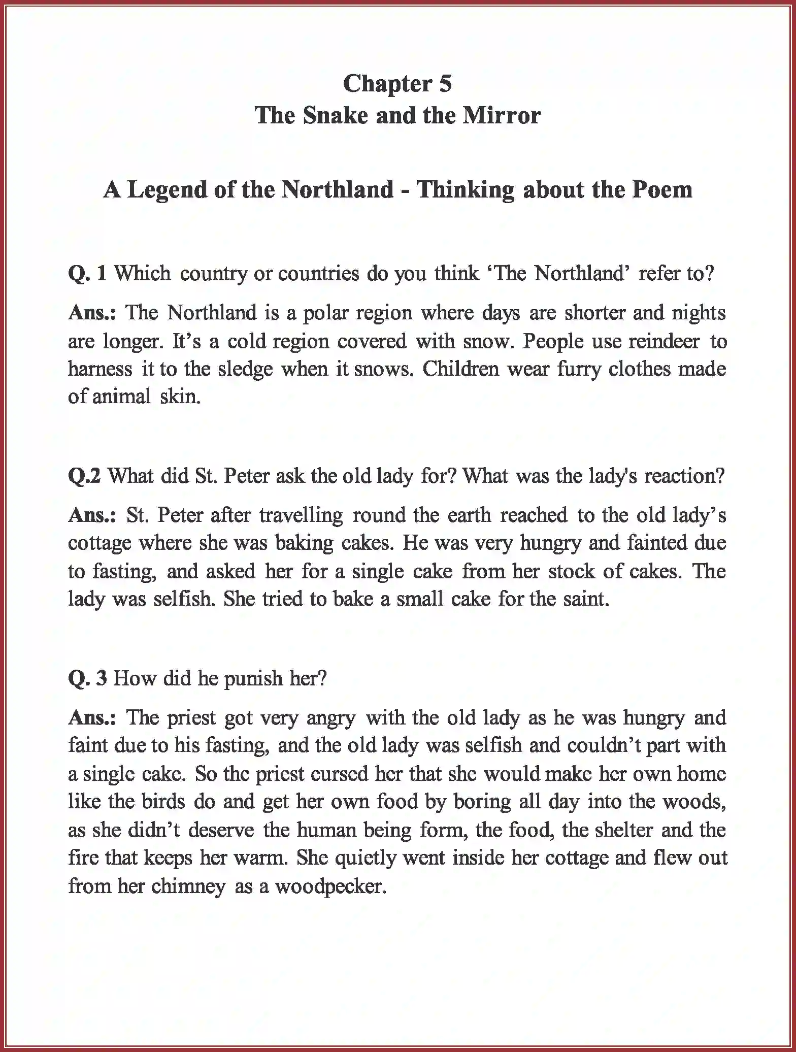 NCERT-Solution-Class-9-English-Beehive-The-Snake-and-The-Mirror-1135-page-1