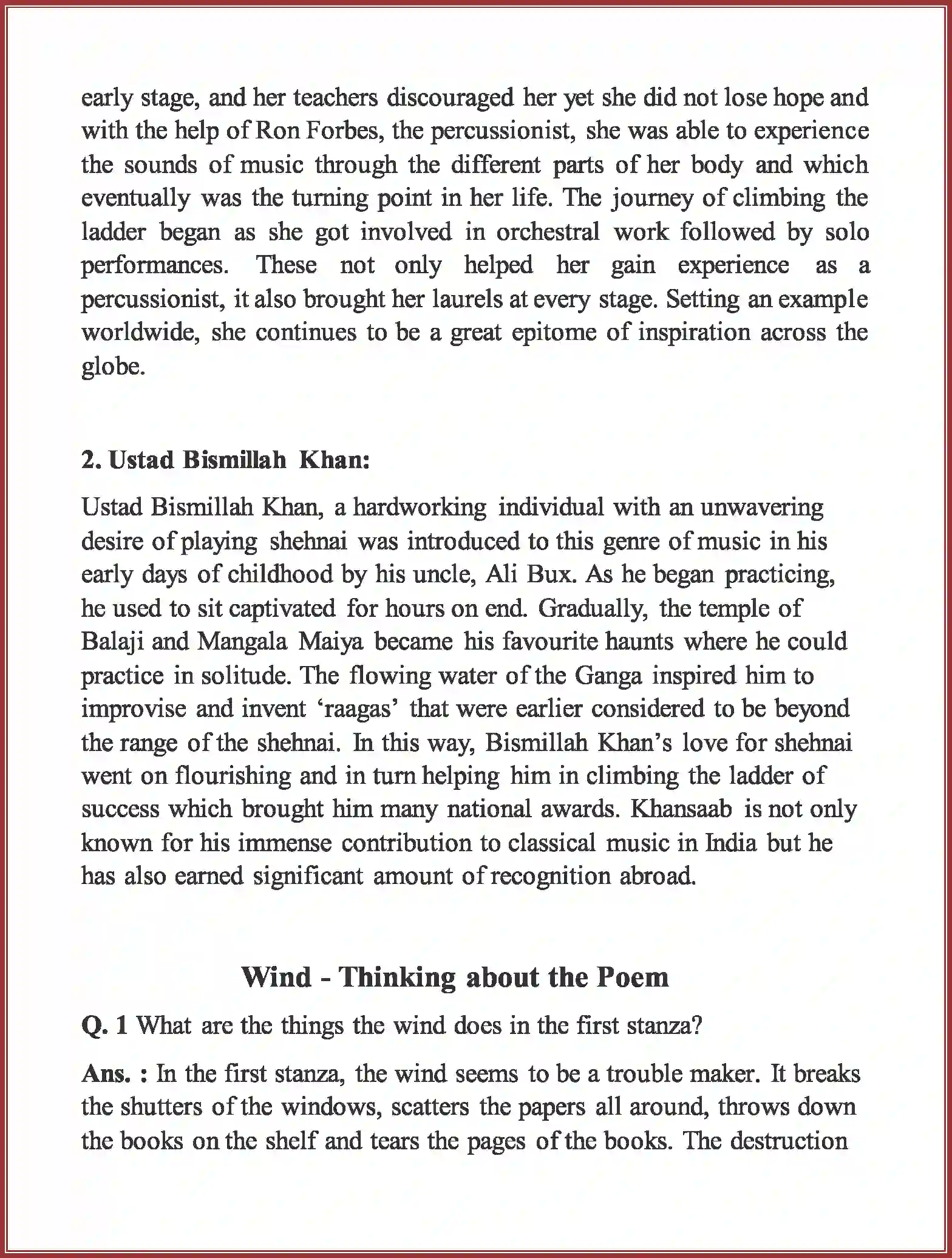 NCERT-Solution-Class-9-English-Beehive-The-Sound-of-Music-1129-page-12