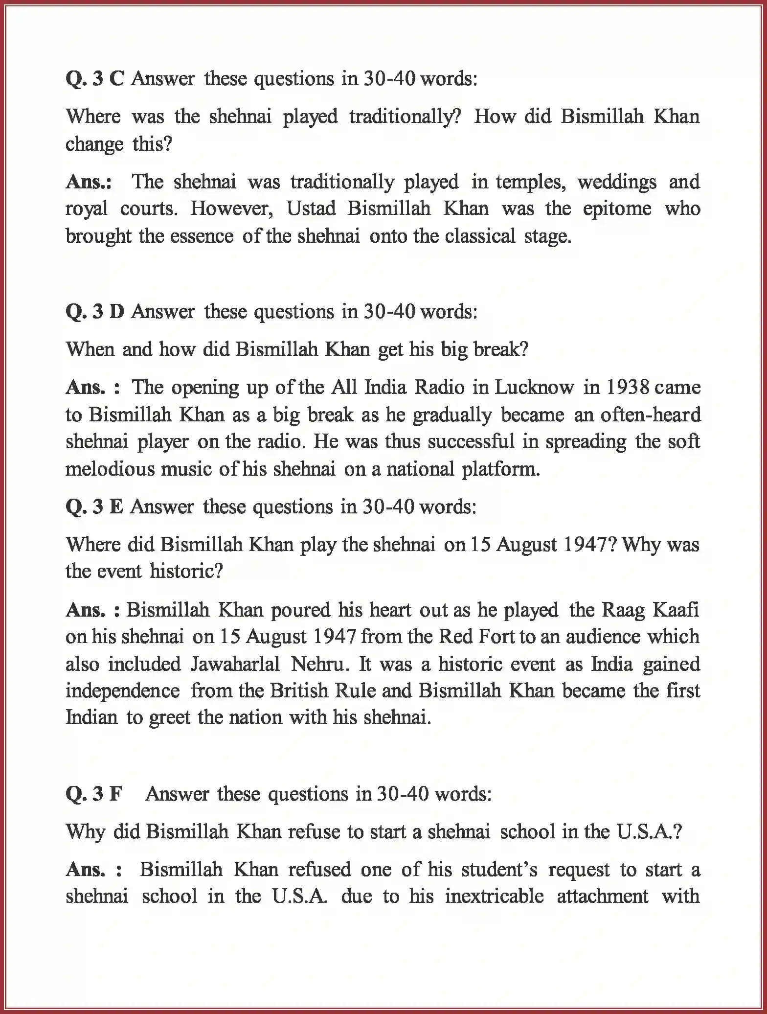 NCERT-Solution-Class-9-English-Beehive-The-Sound-of-Music-3301-page-10