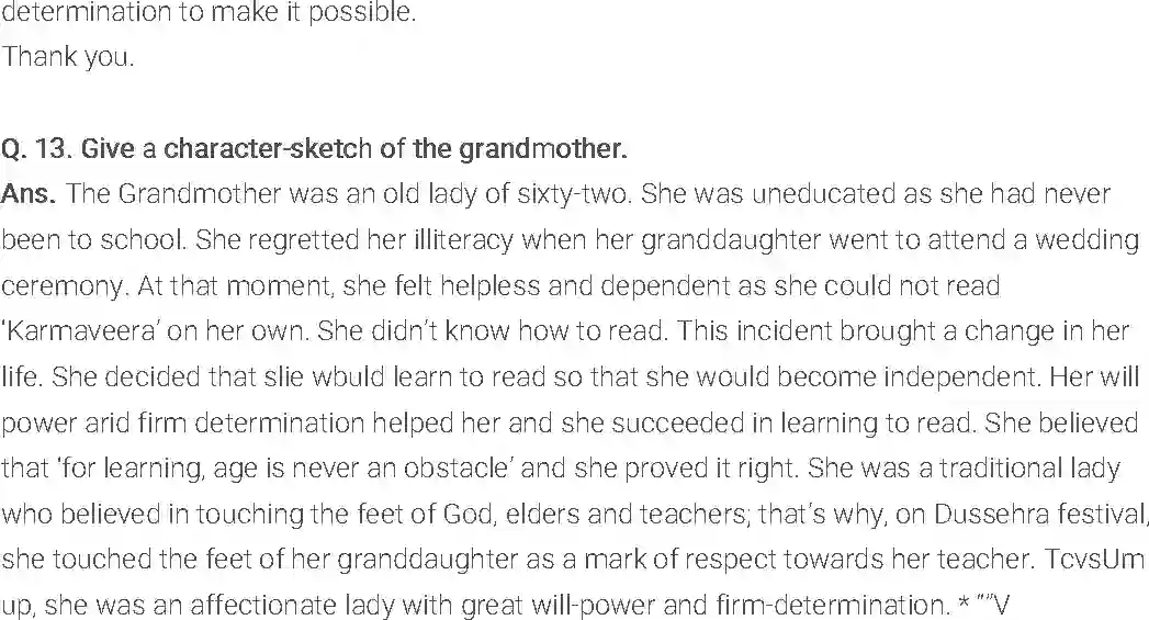 NCERT-Solution-Class-9-English-Literature-Reader-Chapter-1-How-I-Taught-My-Grandmother-to-Read-1147-page-10
