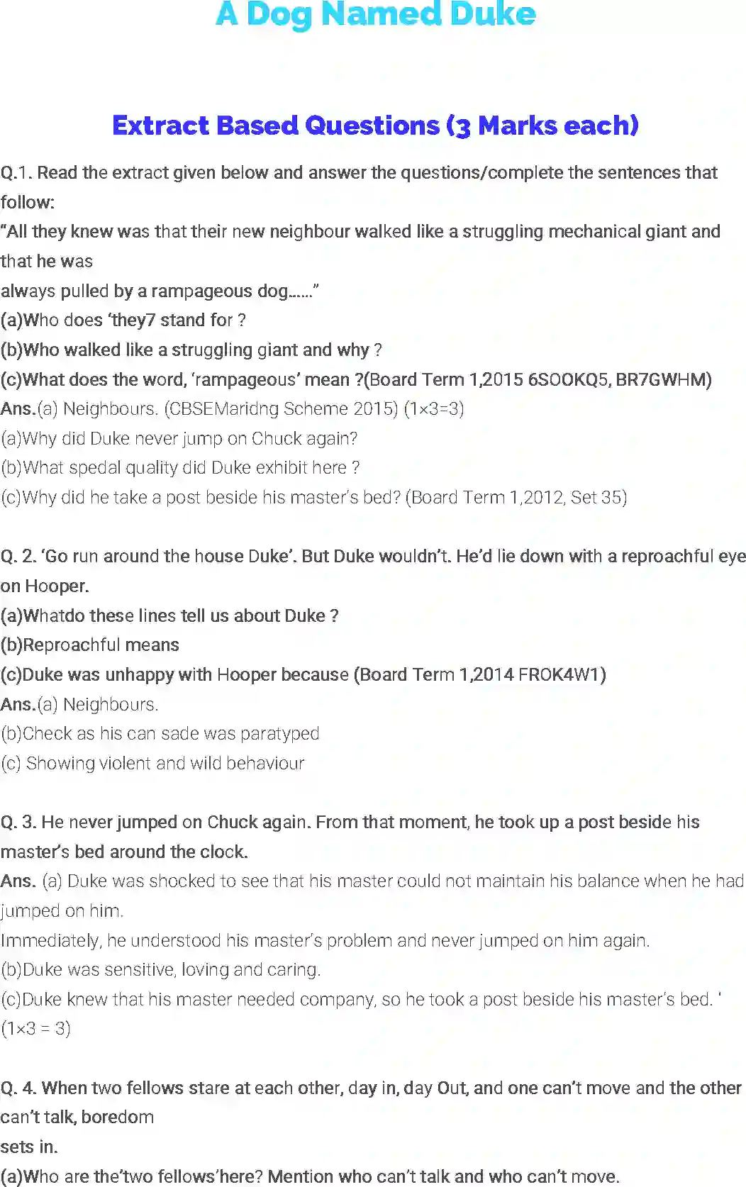 NCERT-Solution-Class-9-English-Literature-Reader-Chapter-2-A-Dog-Named-Duke-1148-page-1