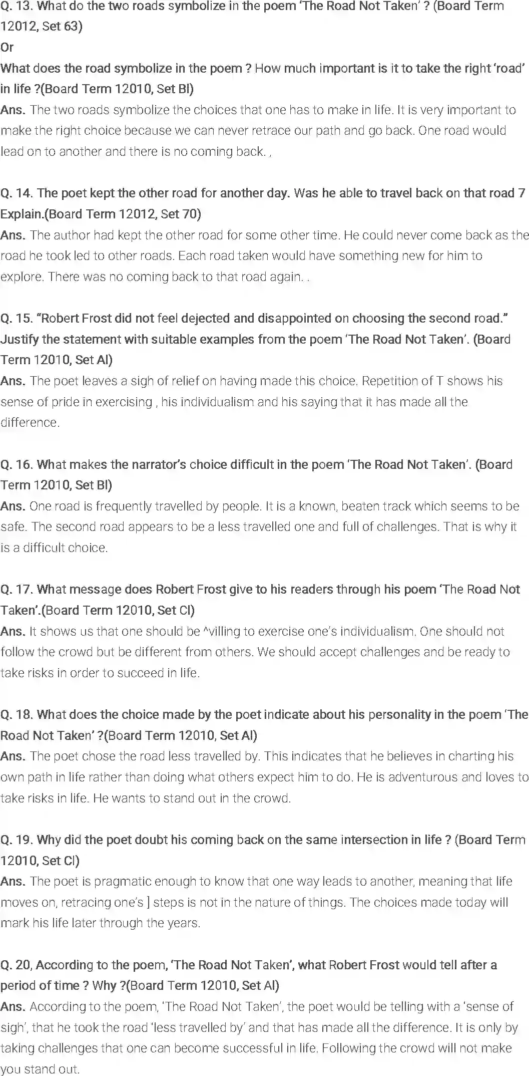 NCERT-Solution-Class-9-English-Literature-Reader-Chapter-2-The-Road-Not-Taken-1153-page-4