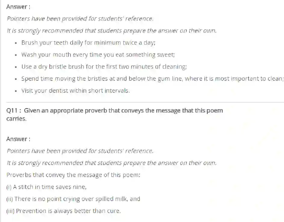 NCERT-Solution-Class-9-English-Literature-Reader-Chapter-6-Oh-I-Wish-I’d-Looked-After-Me-Teeth-1157-page-3