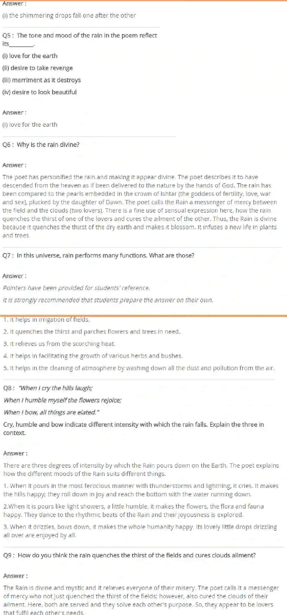 NCERT-Solution-Class-9-English-Literature-Reader-Chapter-7-Song-of-the-Rain-1158-page-2