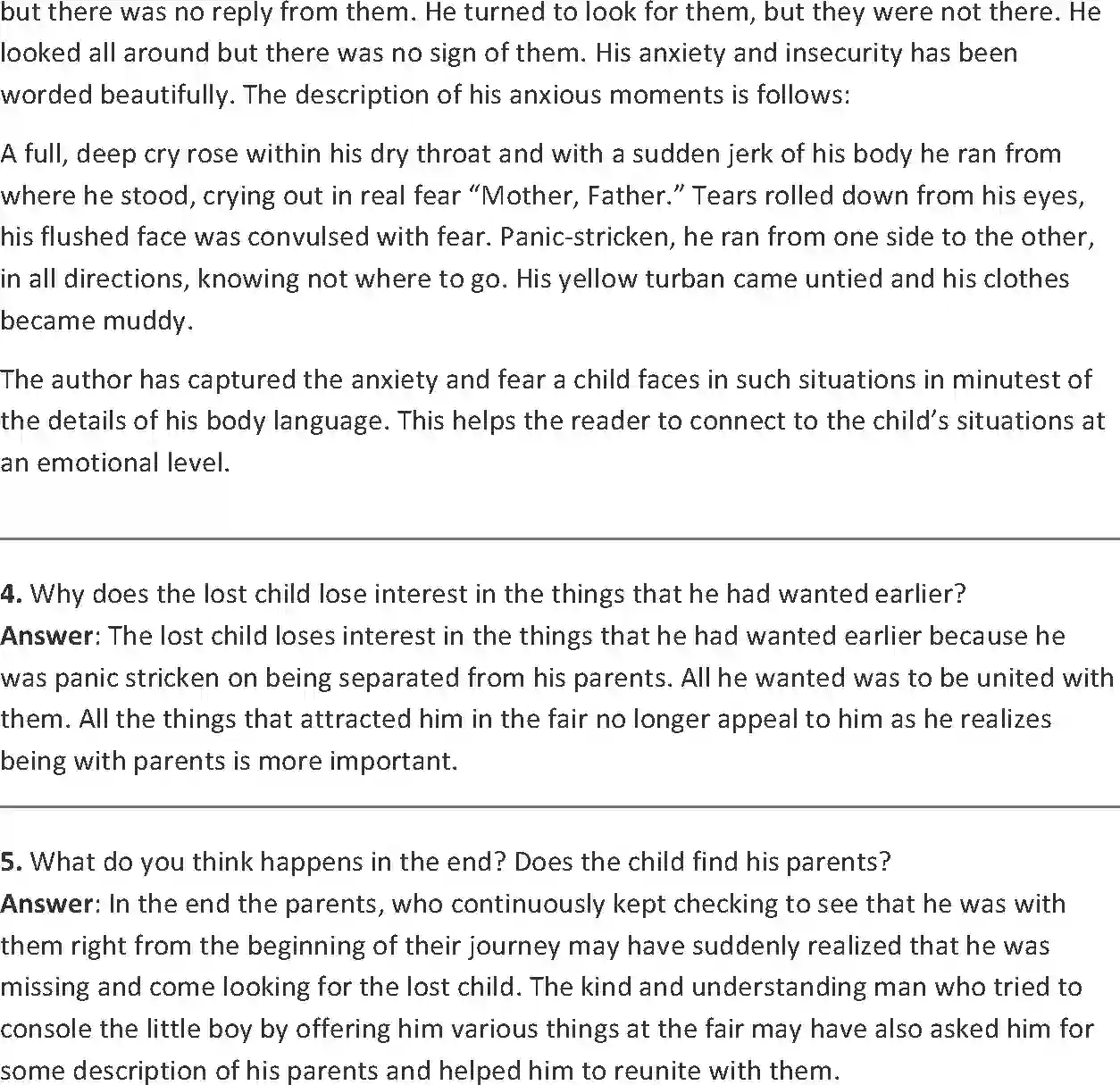 NCERT-Solution-Class-9-English-Moments-Chapter-1-The-Lost-Child-3289-page-2