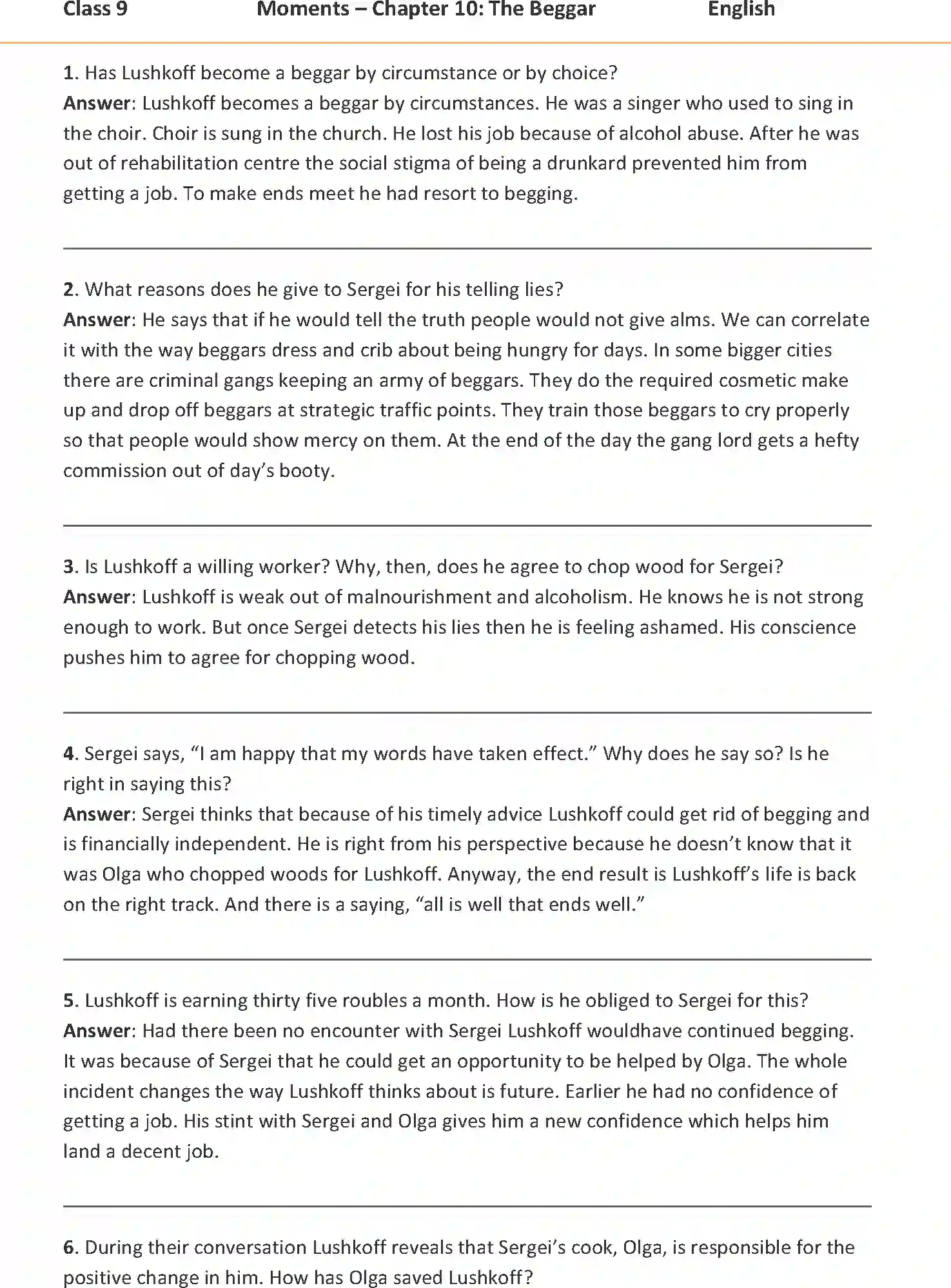 NCERT-Solution-Class-9-English-Moments-Chapter-10-The-Beggar-1126-page-1