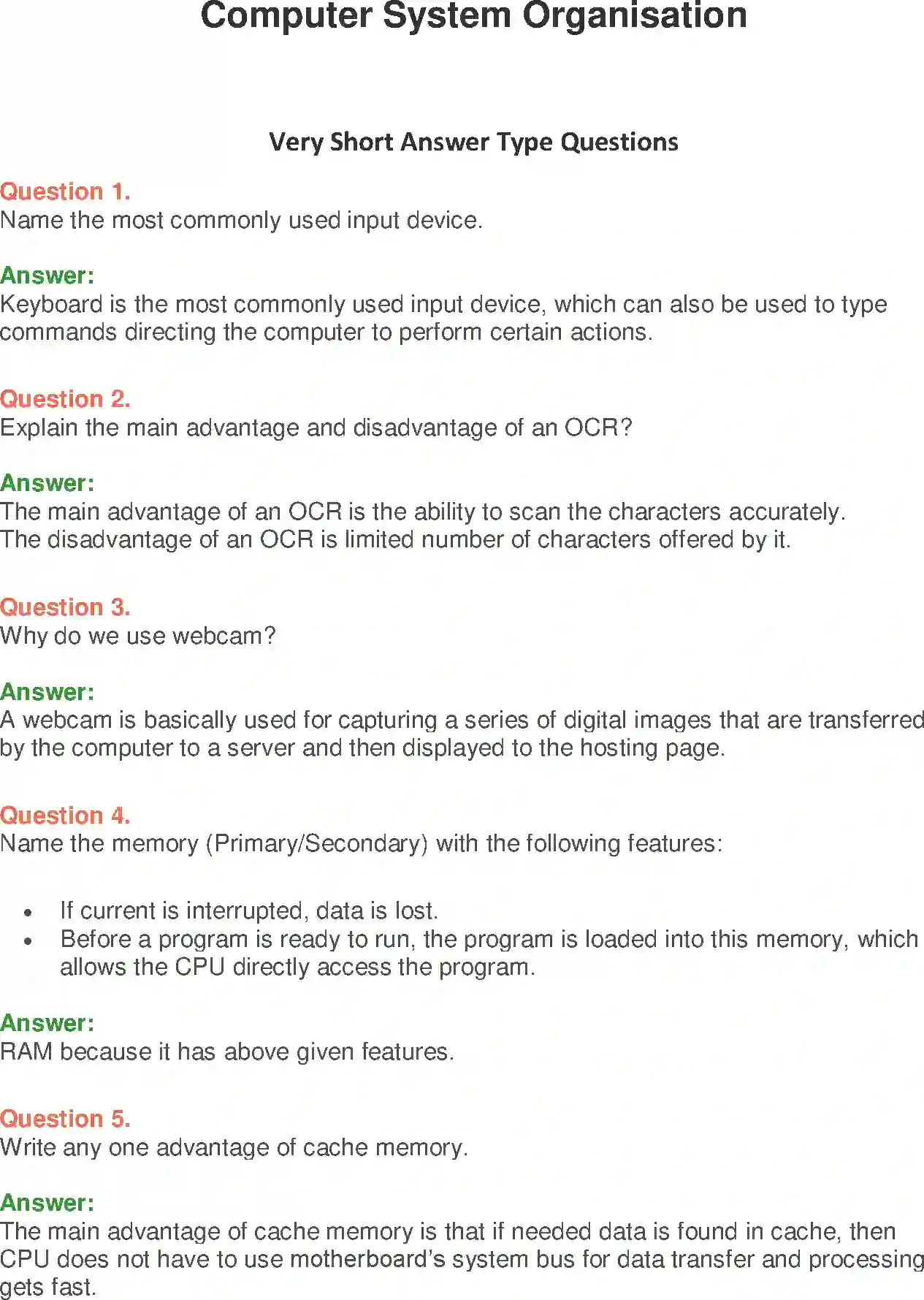 NCERT-Solution-Class-9-Foundation-of-Information-Technology-Computer-System-Organisation-1199-page-1