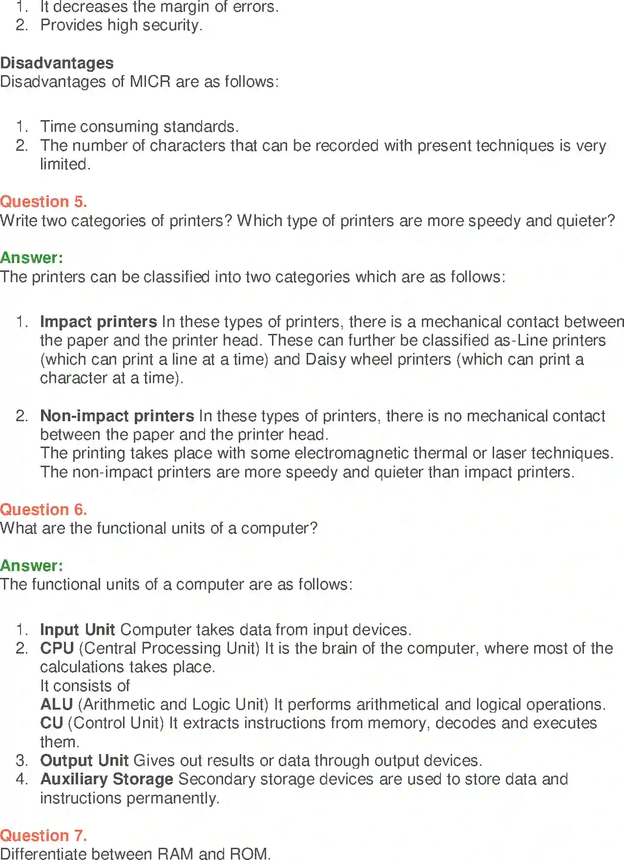 NCERT-Solution-Class-9-Foundation-of-Information-Technology-Computer-System-Organisation-1199-page-7