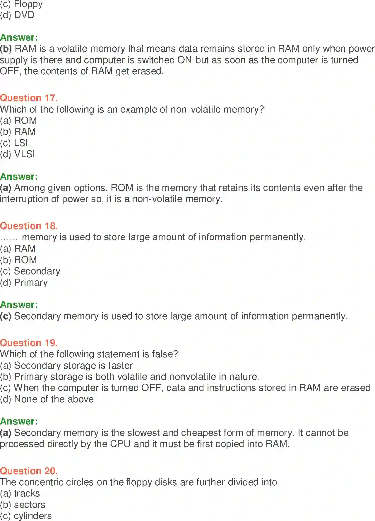 NCERT-Solution-Class-9-Foundation-of-Information-Technology-Computer-System-Organisation-3371-page-17