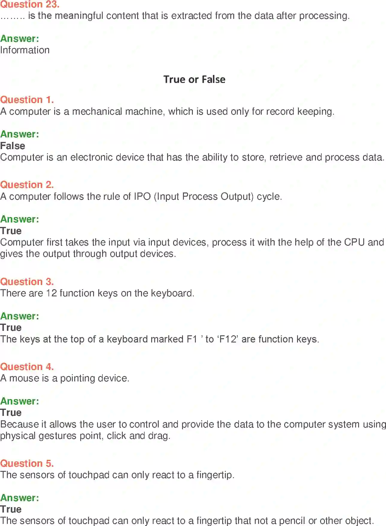 NCERT-Solution-Class-9-Foundation-of-Information-Technology-Computer-System-Organisation-3371-page-22