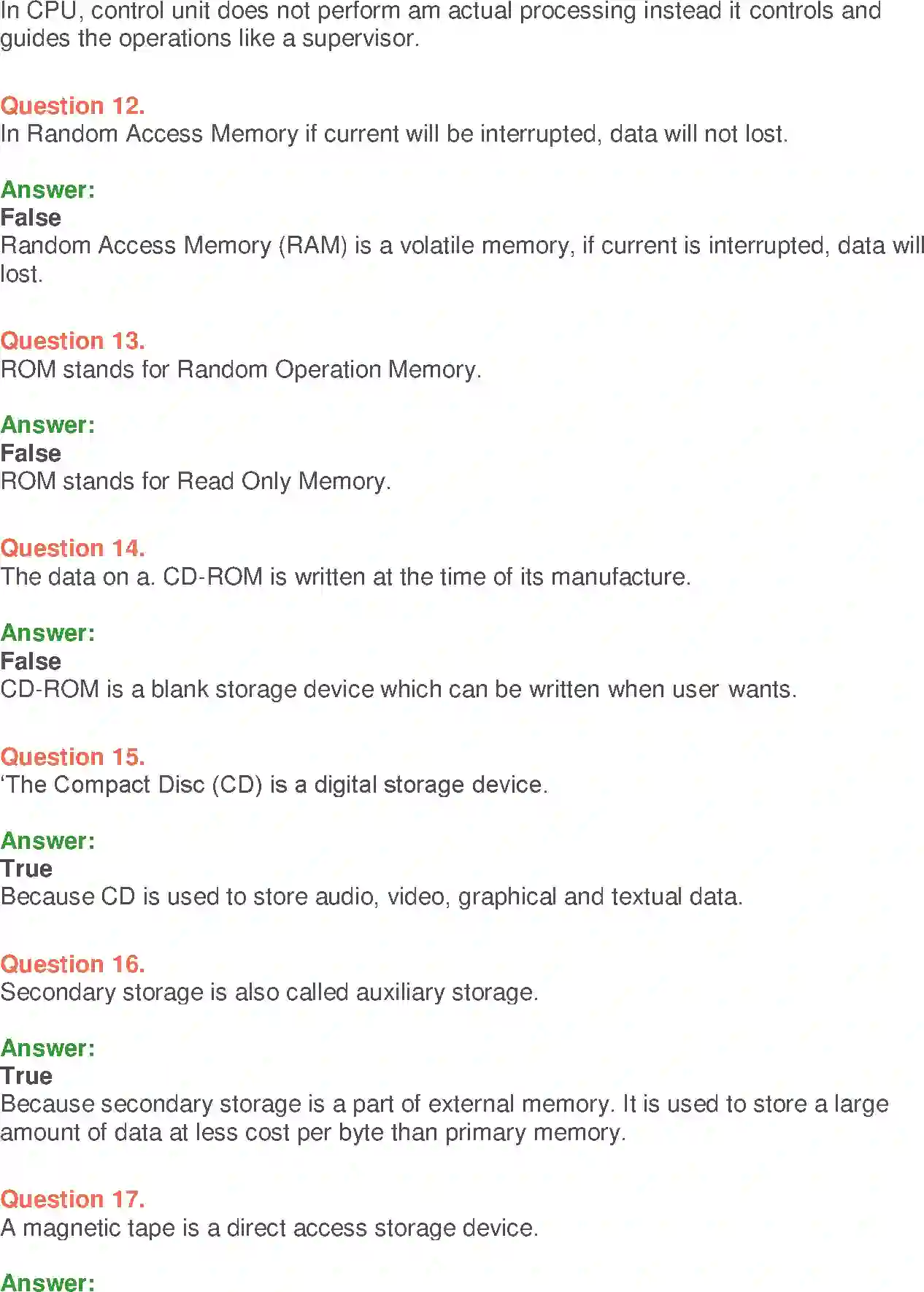 NCERT-Solution-Class-9-Foundation-of-Information-Technology-Computer-System-Organisation-3371-page-24